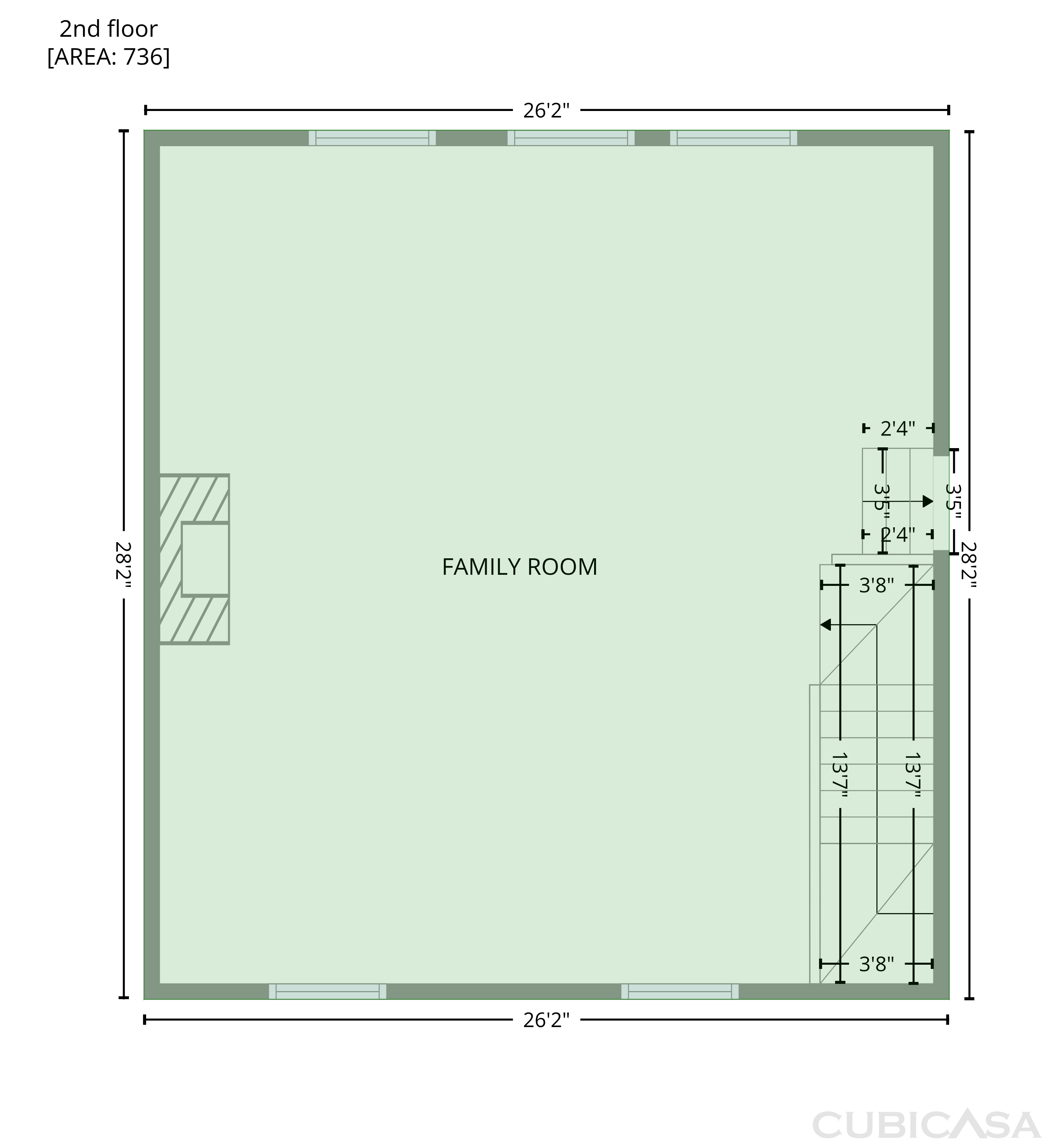 Third Floor of 661 Main St, Millis, MA