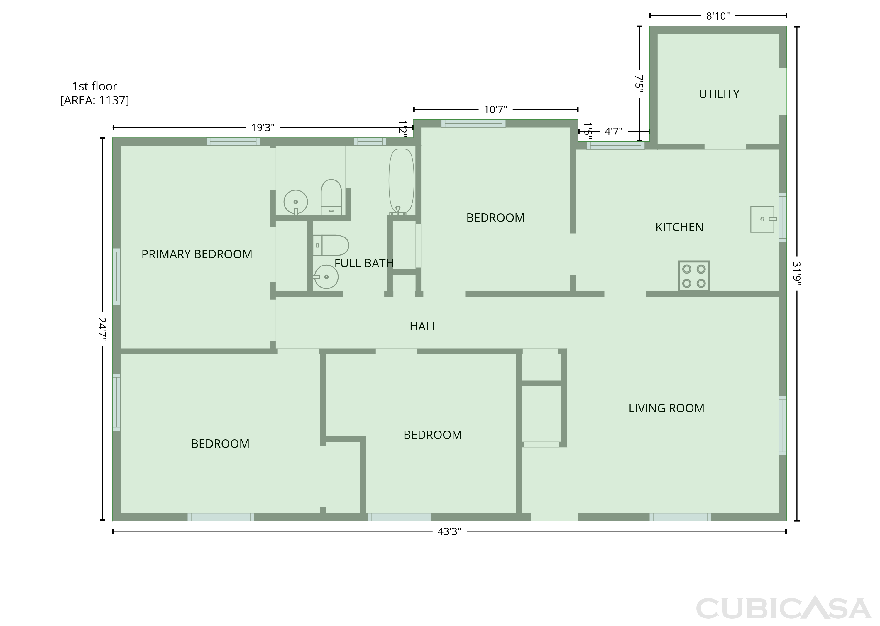 Main Floor of 728 Milan Rd E, Charlotte, NC