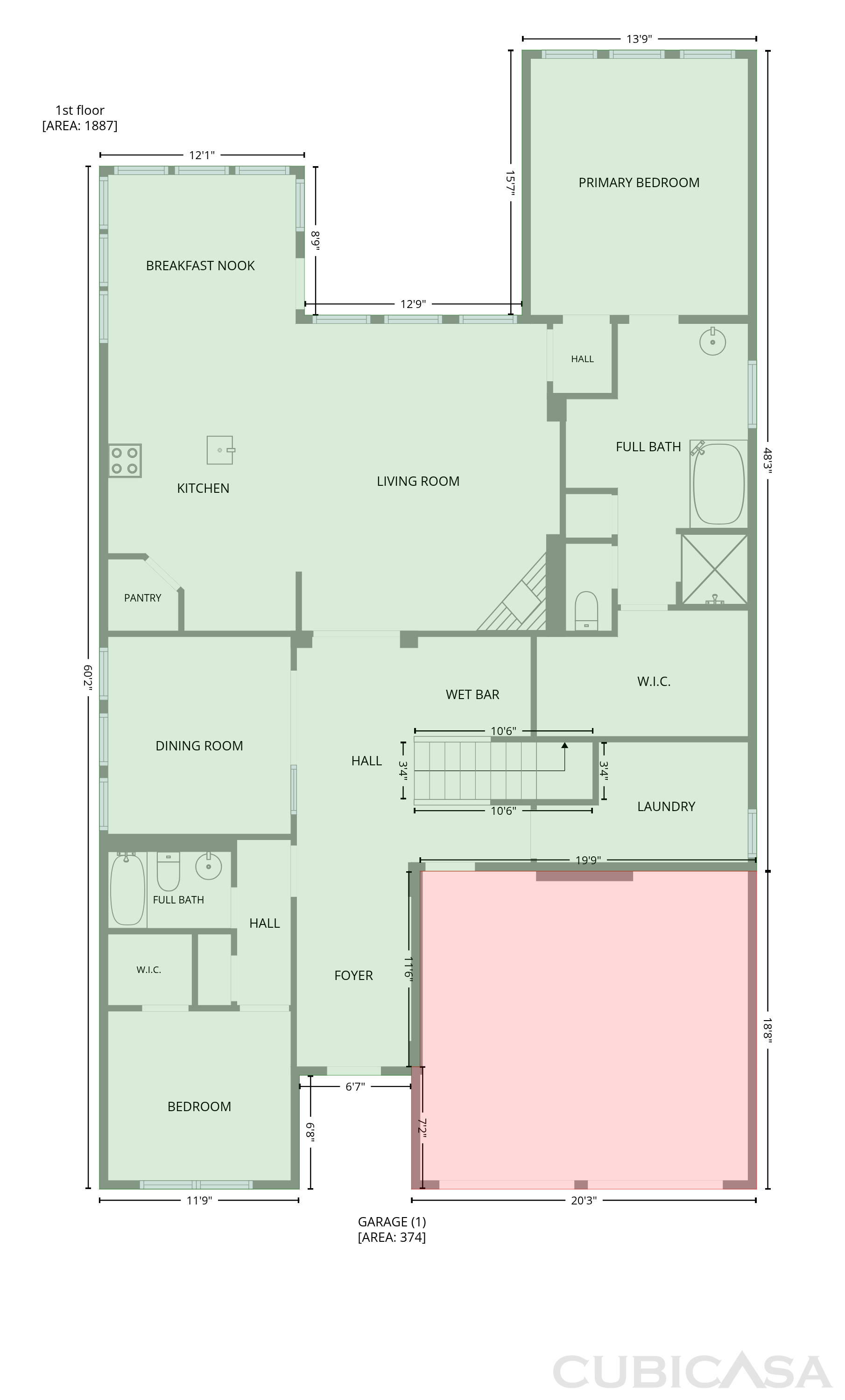 Main Floor of 174 Hampton Dr, Fate, TX