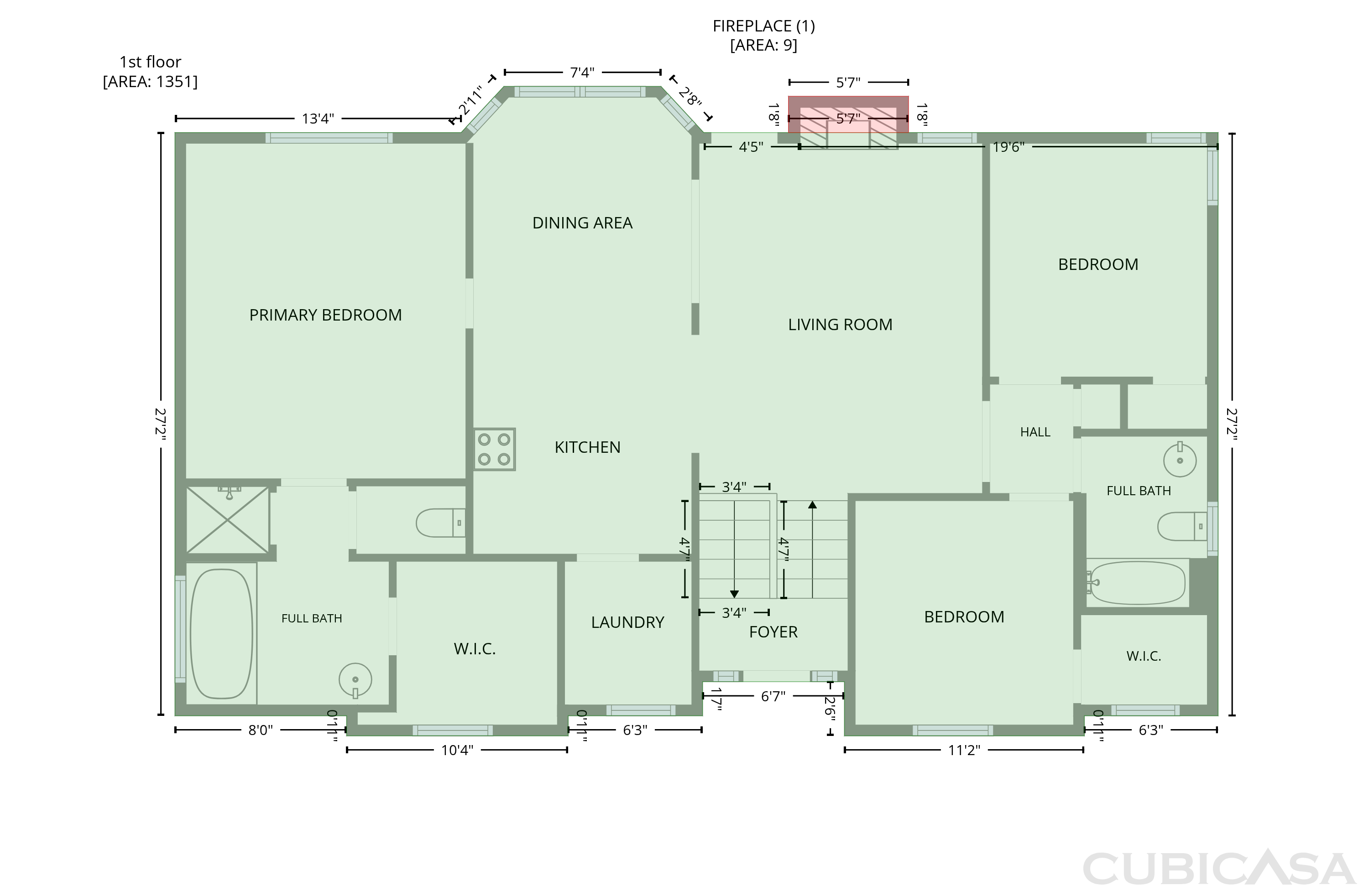 Second Floor of 655 S Hillcrest Rd, Odenville, AL