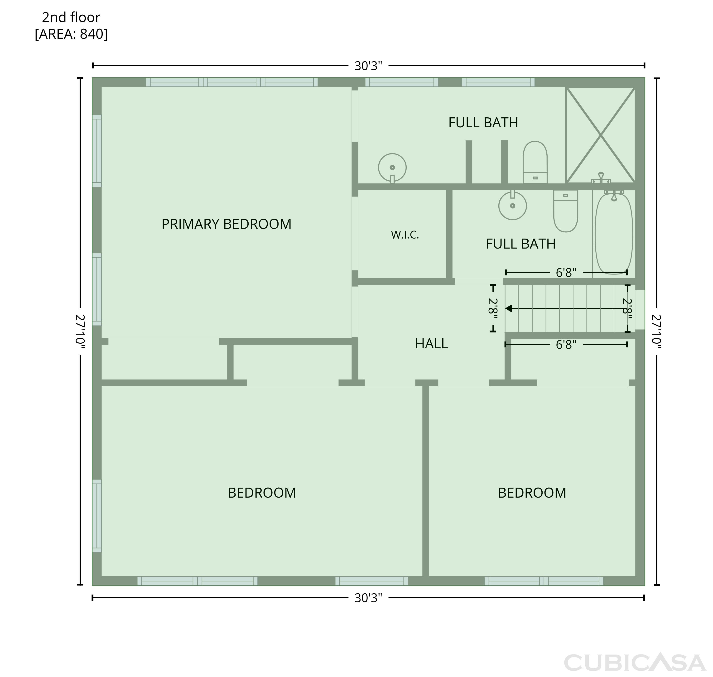 Second Floor of 522 Glen Cannon Dr, Pisgah Forest, NC