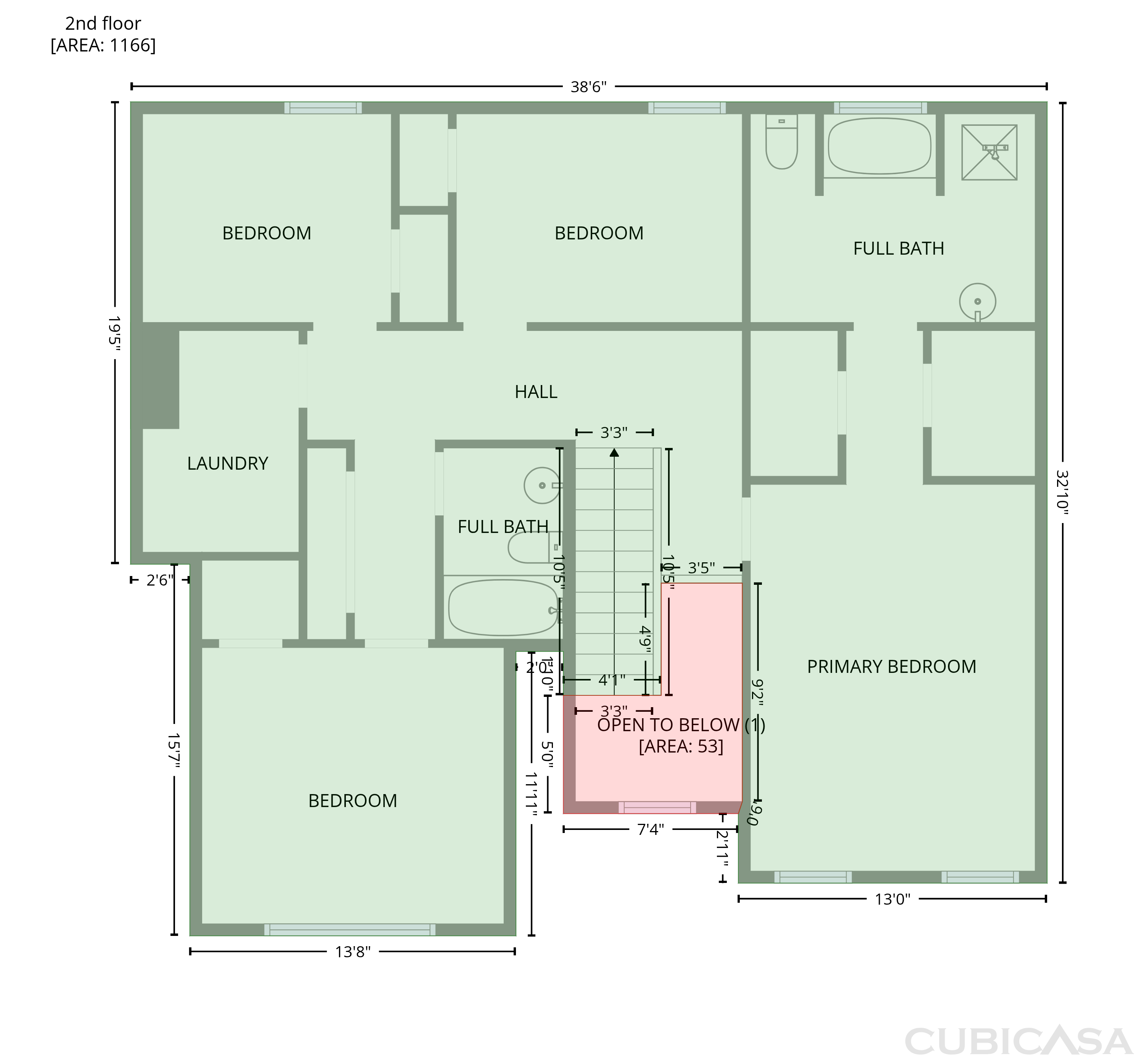Second Floor of 3324 Baymount Way, Lawrenceville, GA