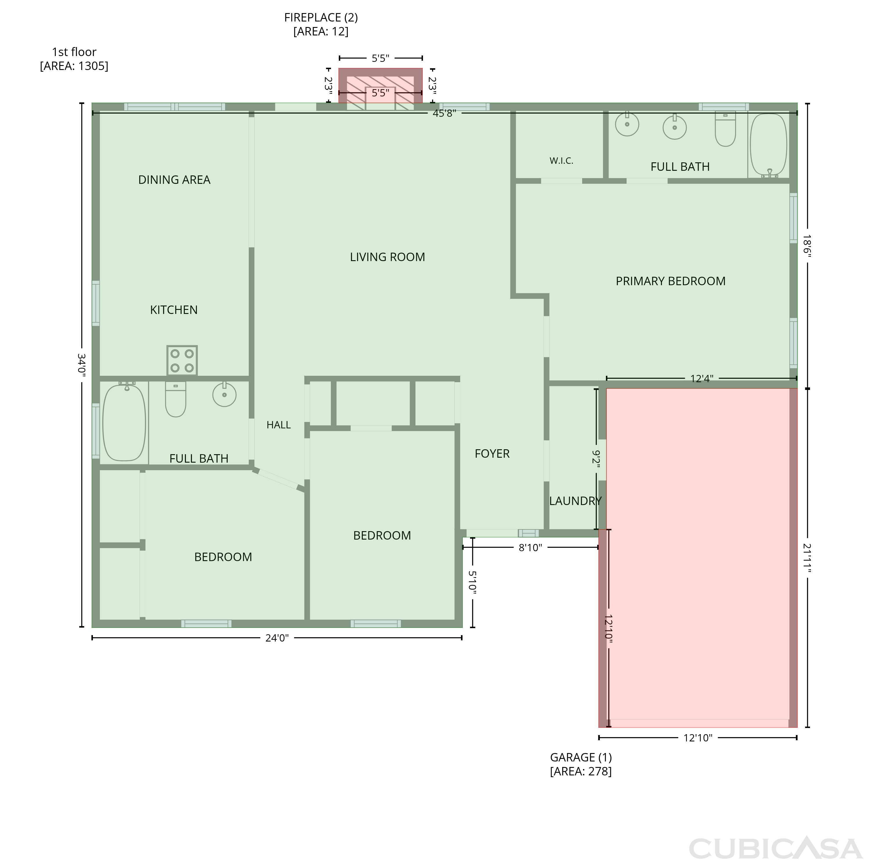 Main Floor of 2753 Winterbrook Dr, Florence, SC