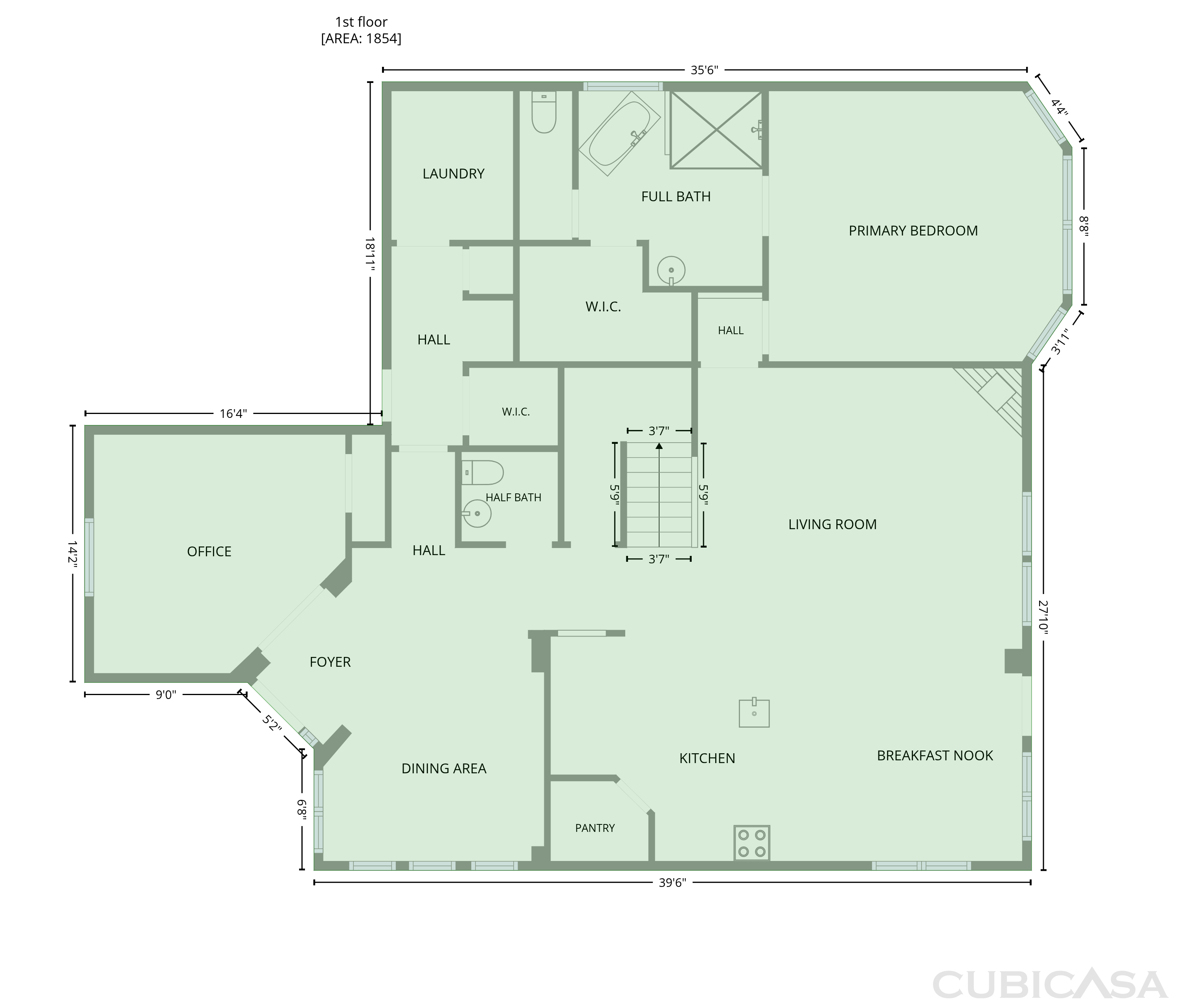 Main Floor of 9003 Newcroft Ct, Tomball, TX
