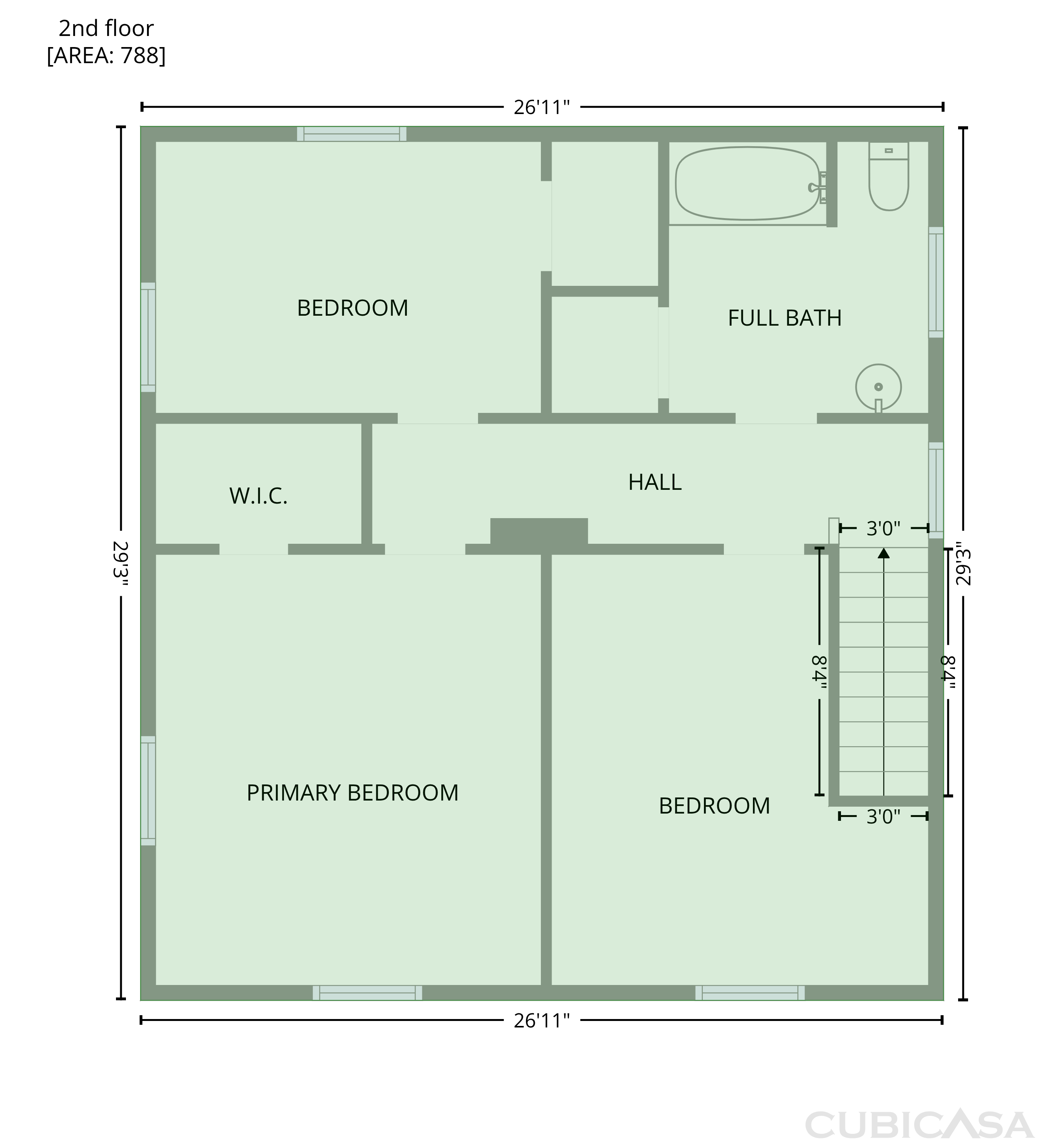 Third Floor of 160 Elm St, London, OH