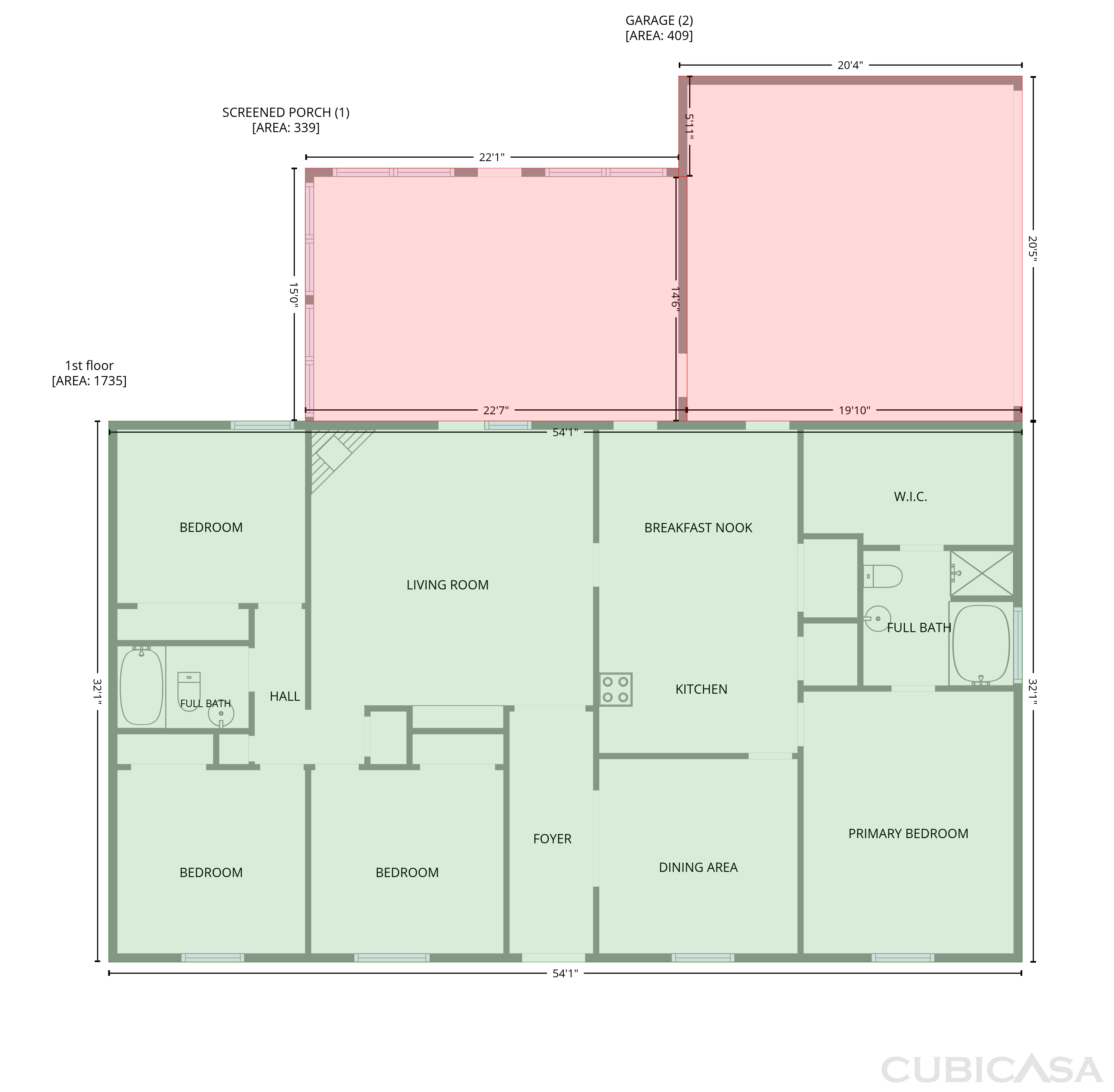 Main Floor of 532 Loxley Dr, Warner Robins, GA