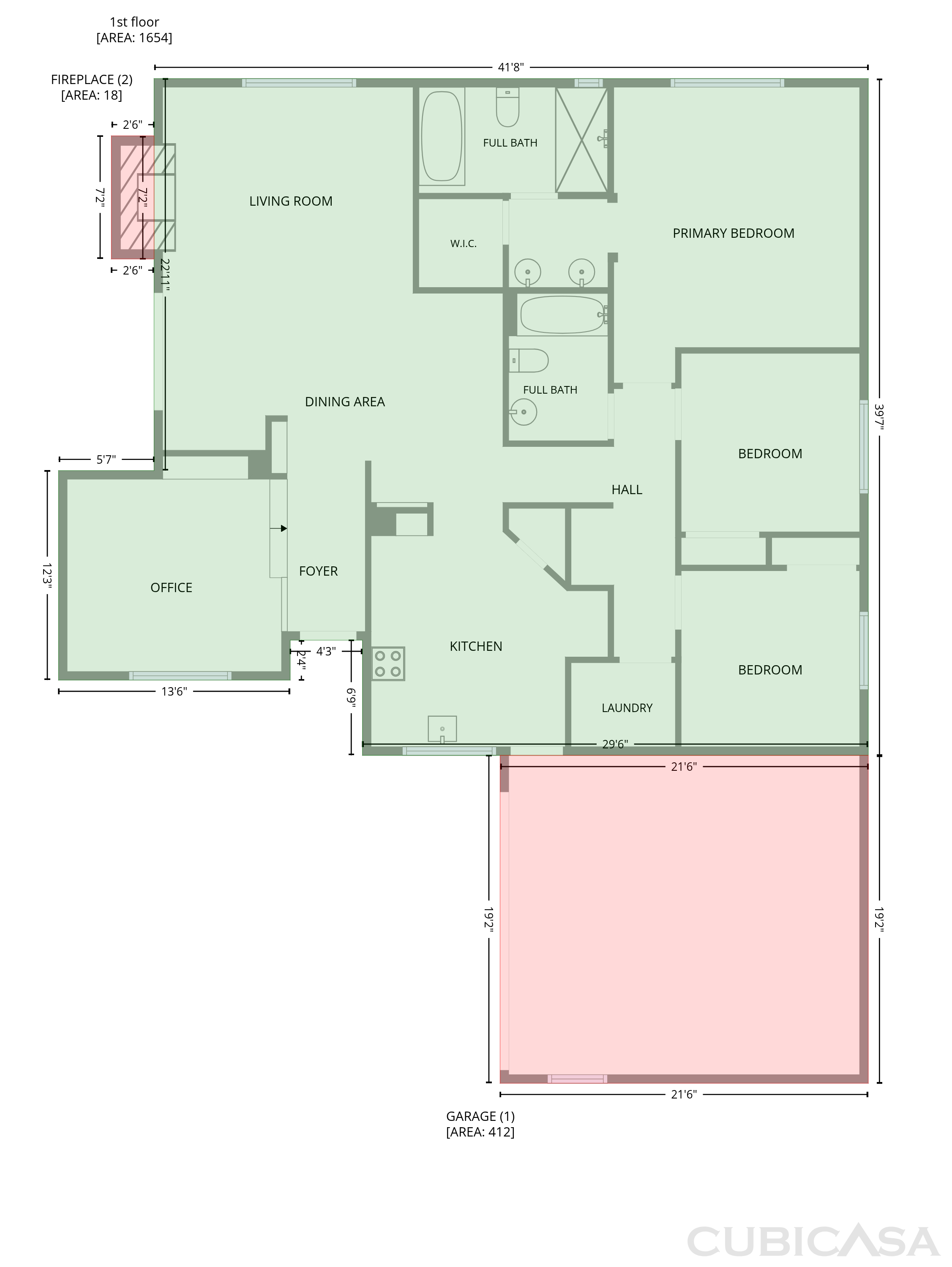Main Floor of 200 E Barbarita Ave, Gilbert, AZ
