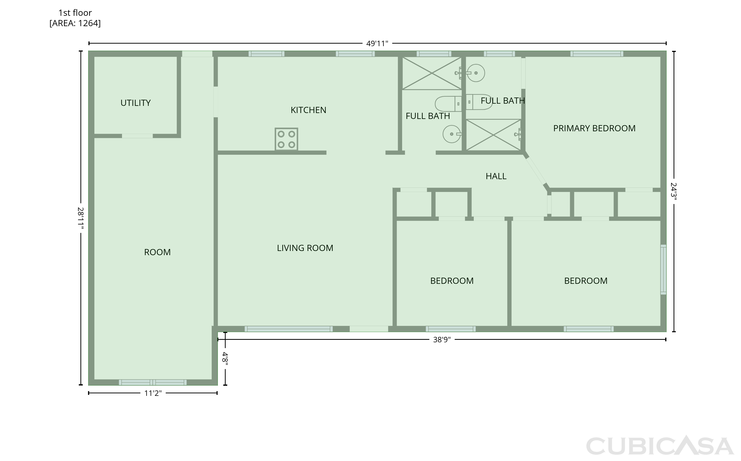 Main Floor of 4505 W Clarendon Ave, Phoenix, AZ