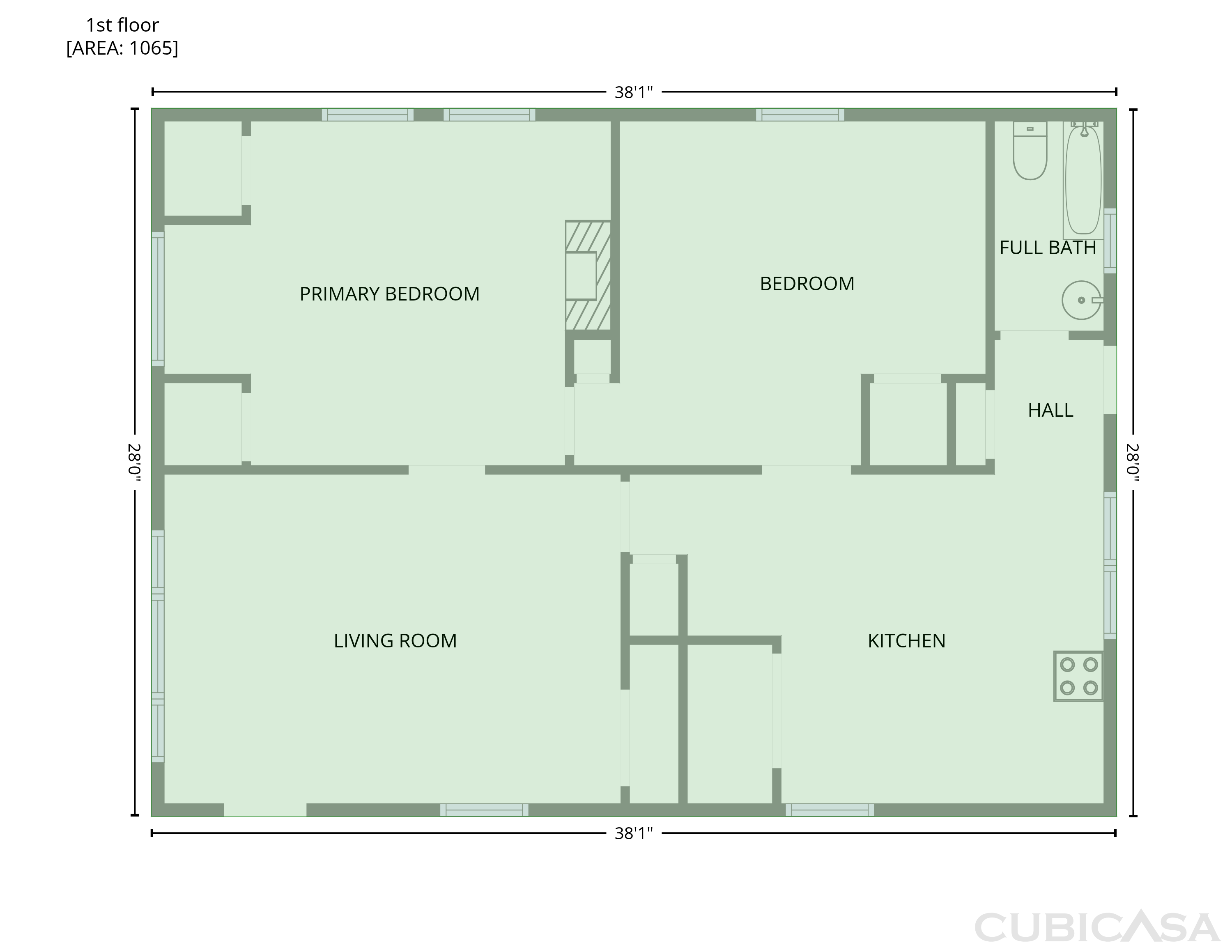 Main Floor of 435 Sixteenth St, Cramerton, NC
