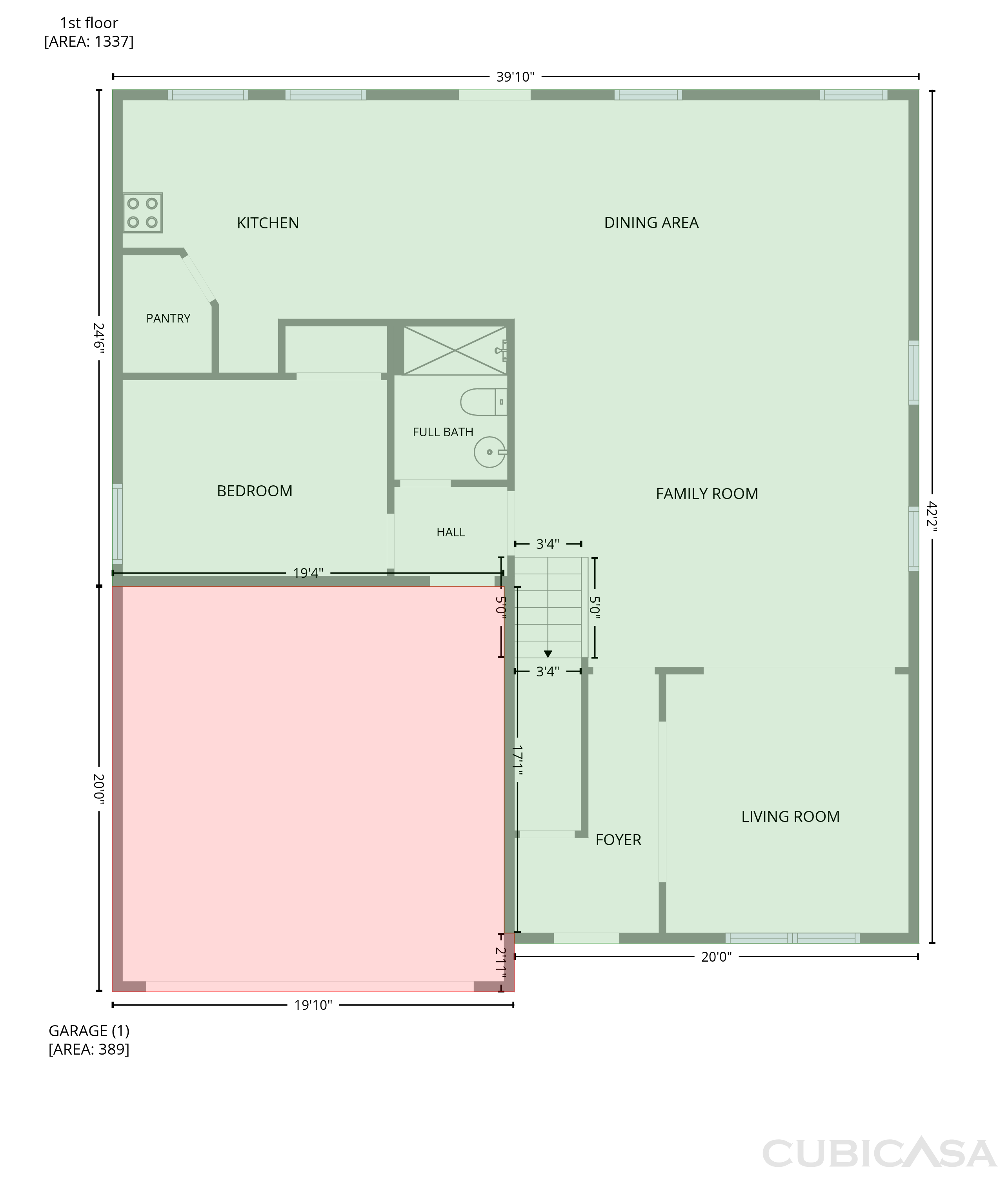 Main Floor of 45433 W Sandhill Rd, Maricopa, AZ