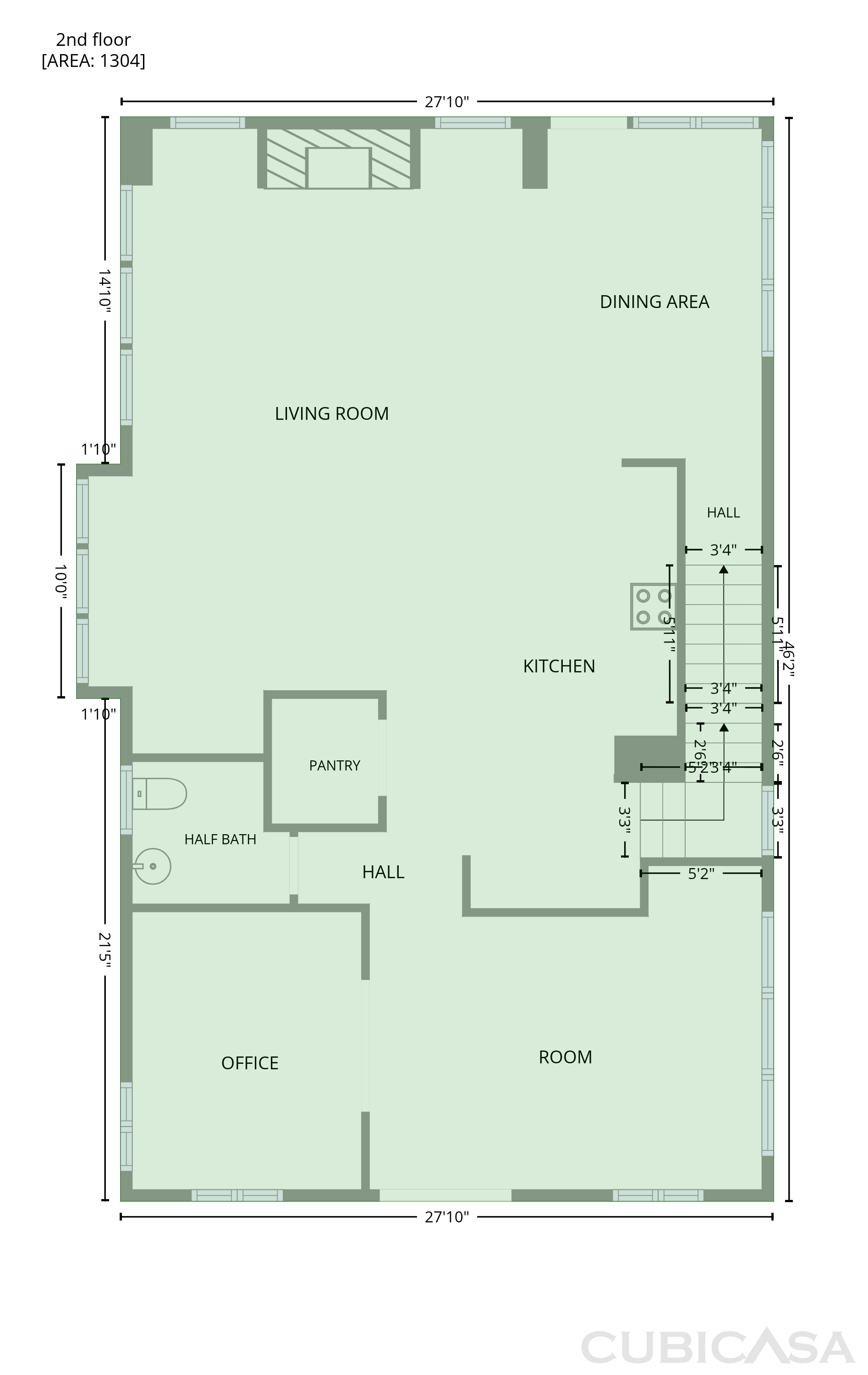 Second Floor of 5805 Edenbrooke Dr, Cumming, GA