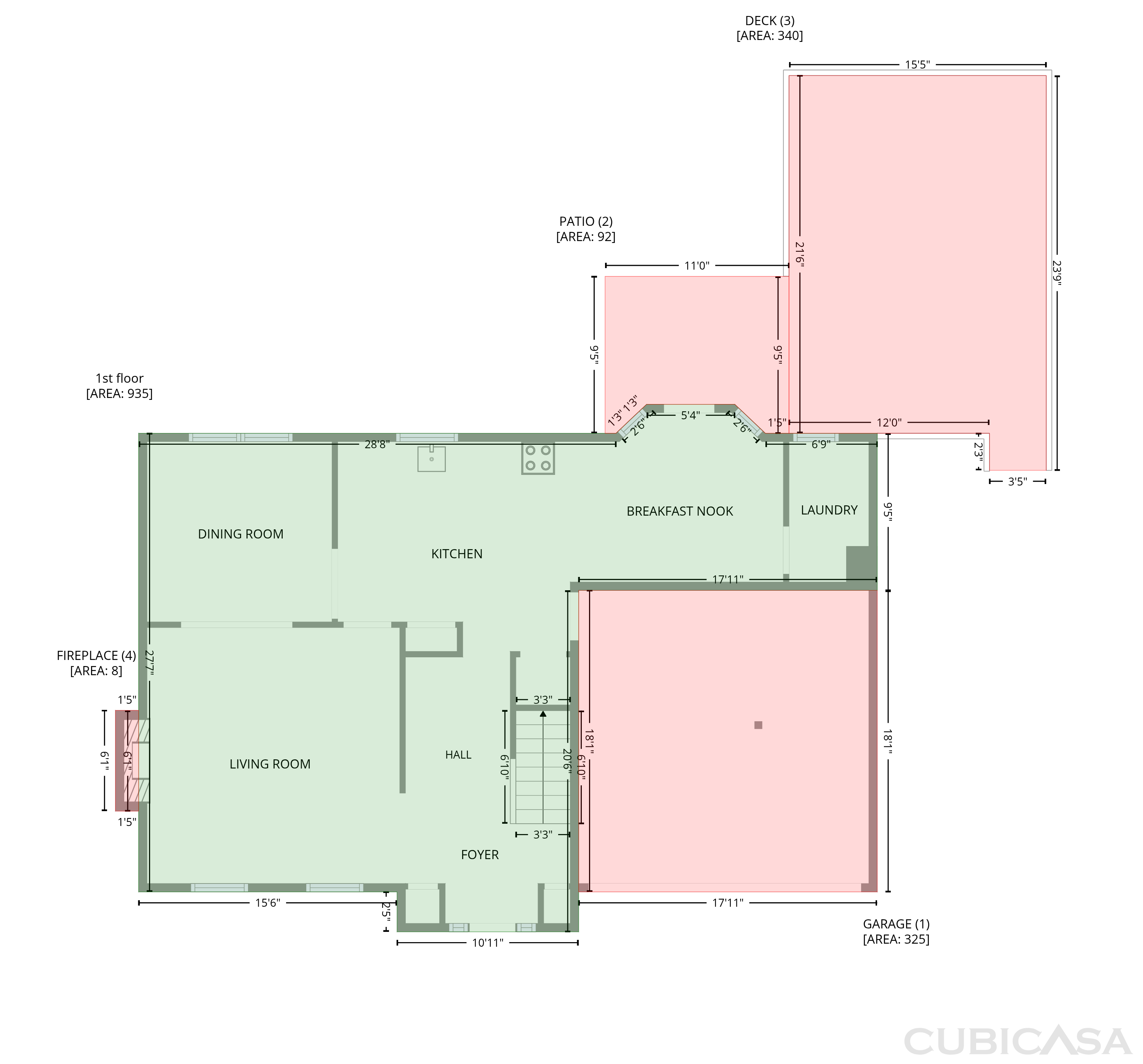Main Floor of 96 Ashtonbrook Dr, McDonough, GA