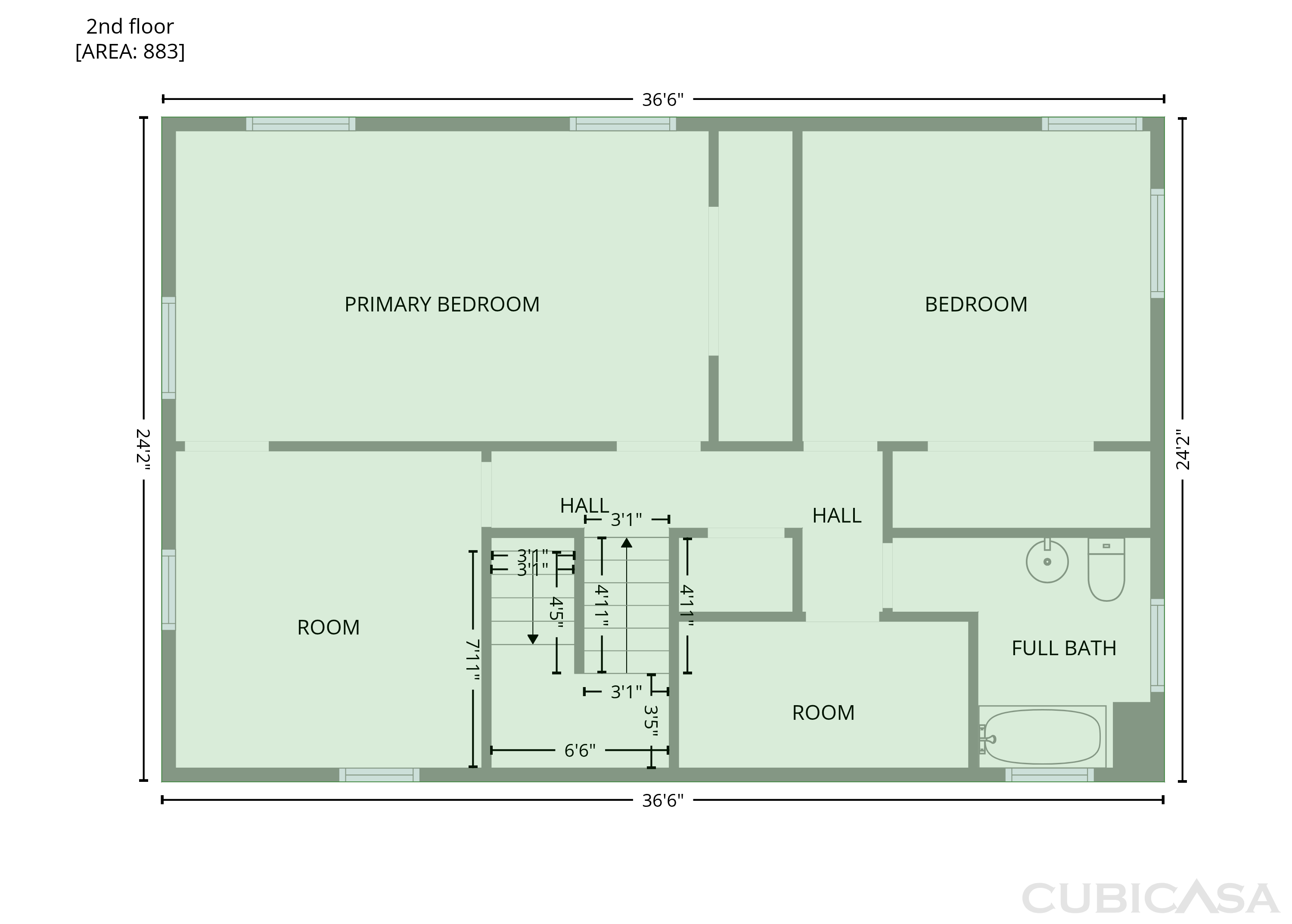 Second Floor of 519 N Gilbert St, Castle Rock, CO