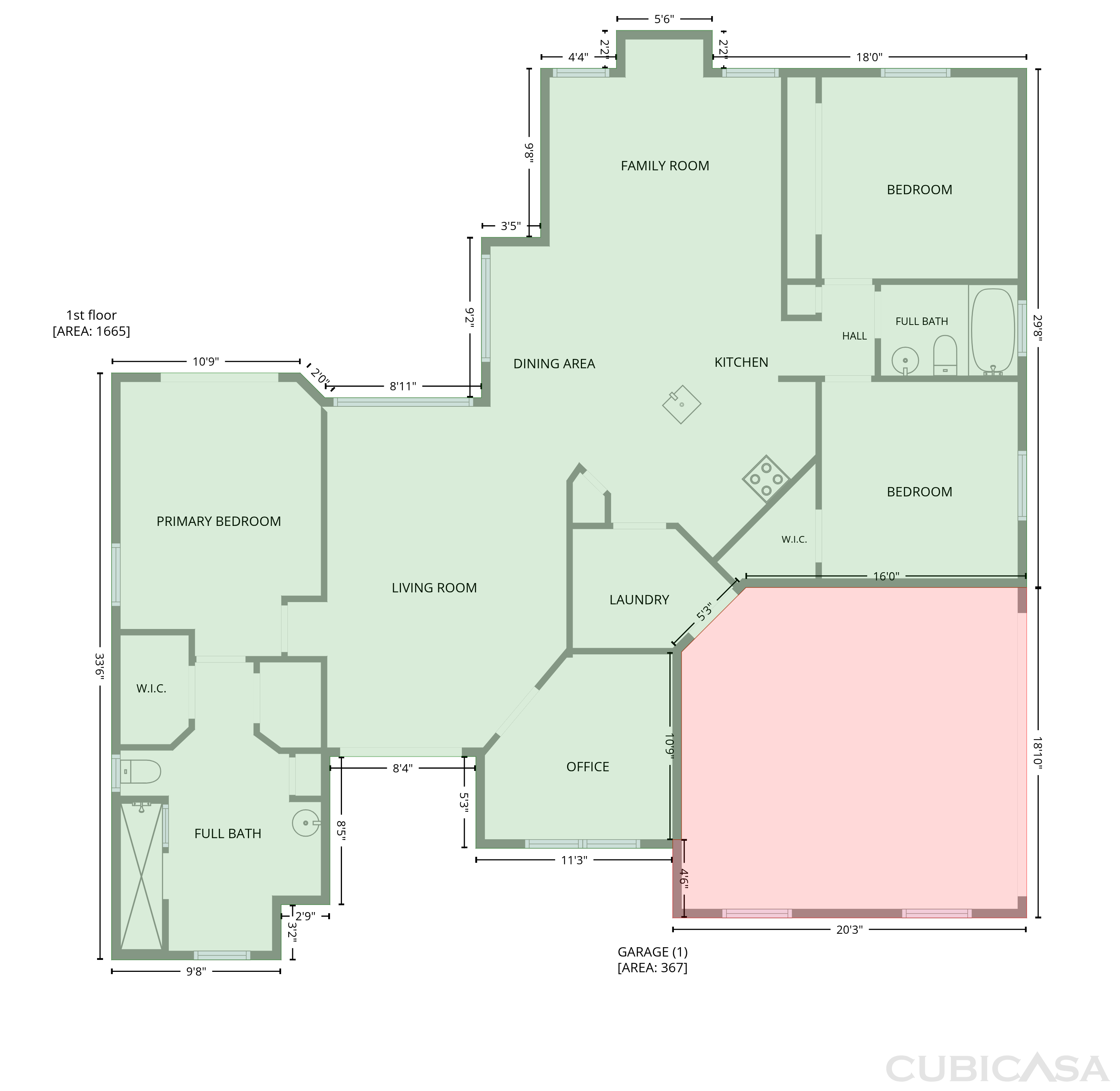 Main Floor of 1796 Nora Ln, North Port, FL
