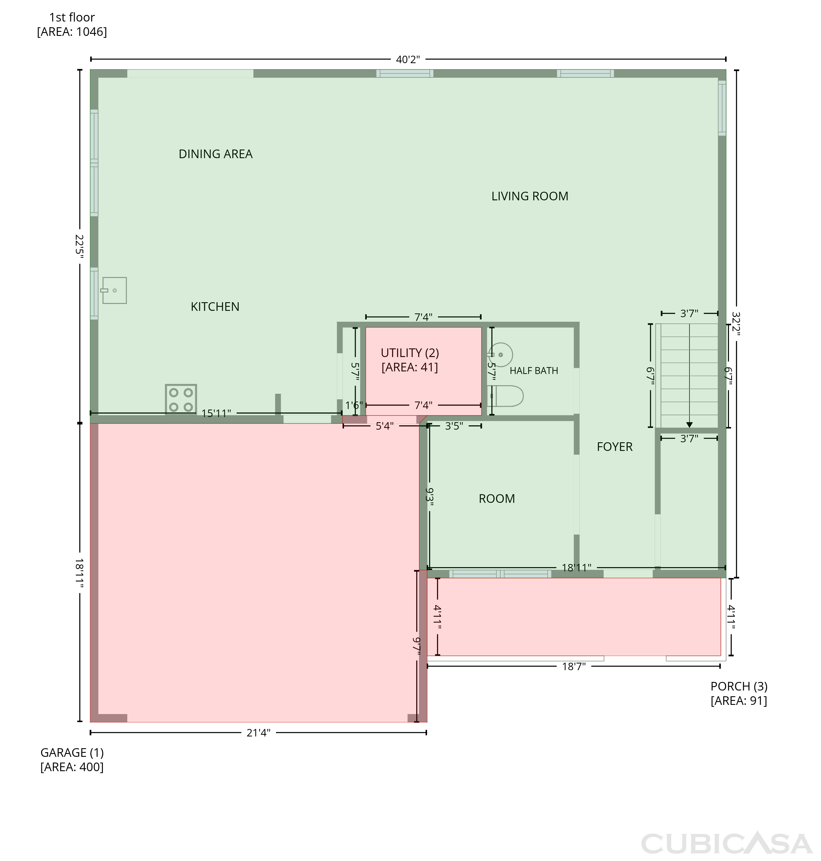 Main Floor of 8196 Alyssum Dr, Plainfield, IN