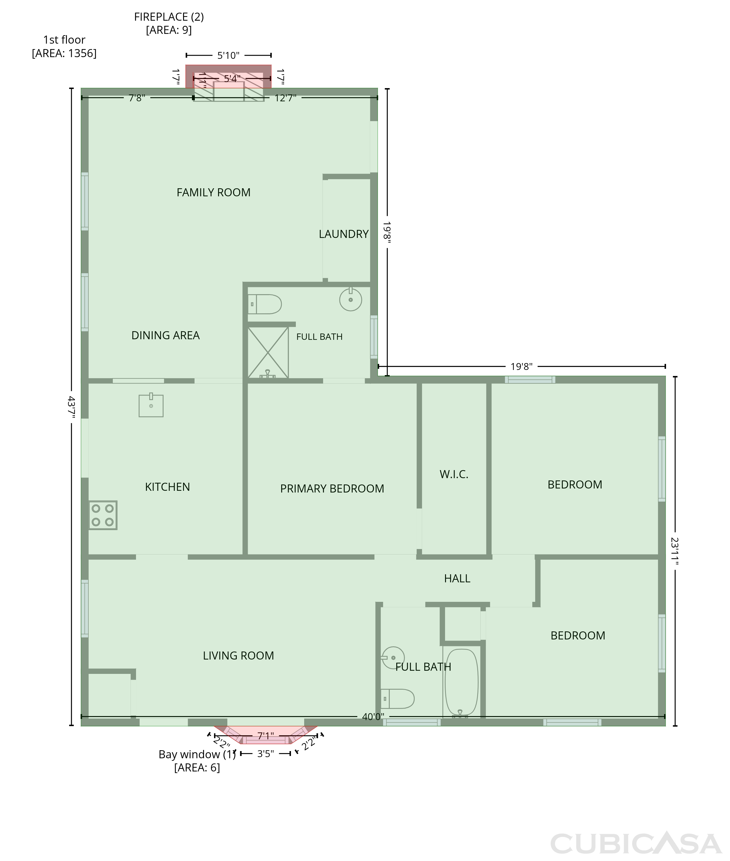 Main Floor of 509 Greenbriar Rd, Greensboro, NC