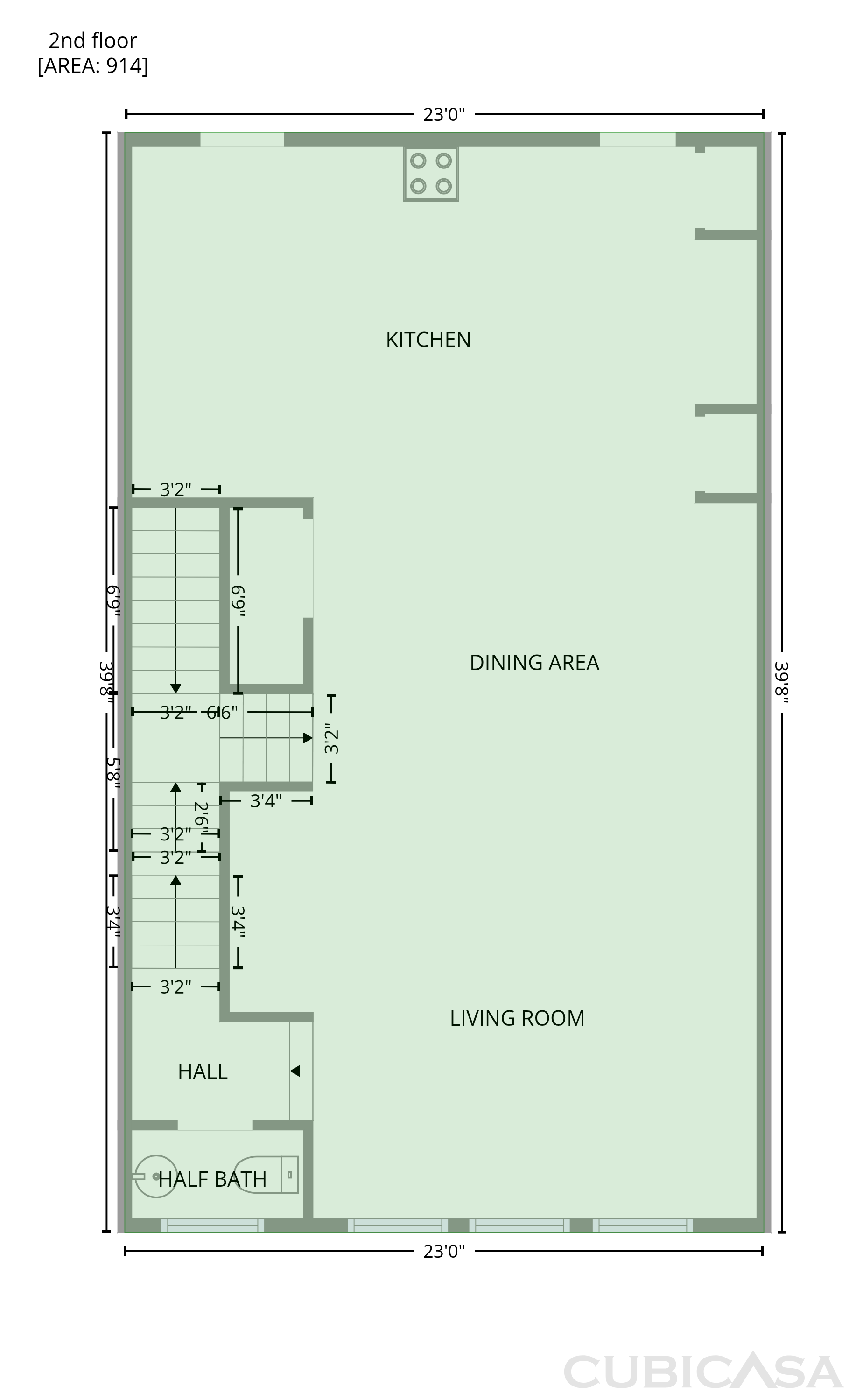 Second Floor of 8124 Bock Farm Pl, Alexandria, VA