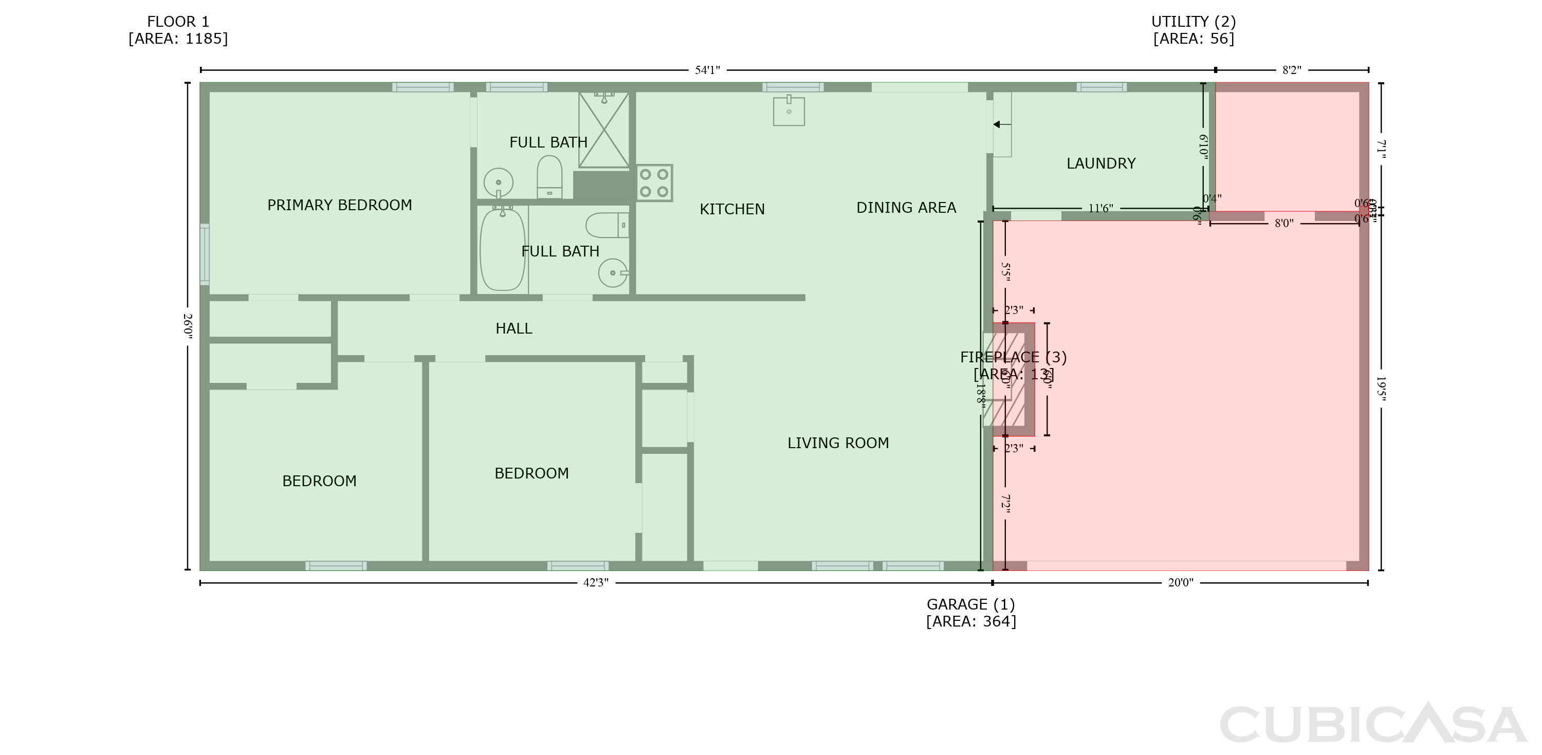Main Floor of 61 Jeanette St, Dallas, GA