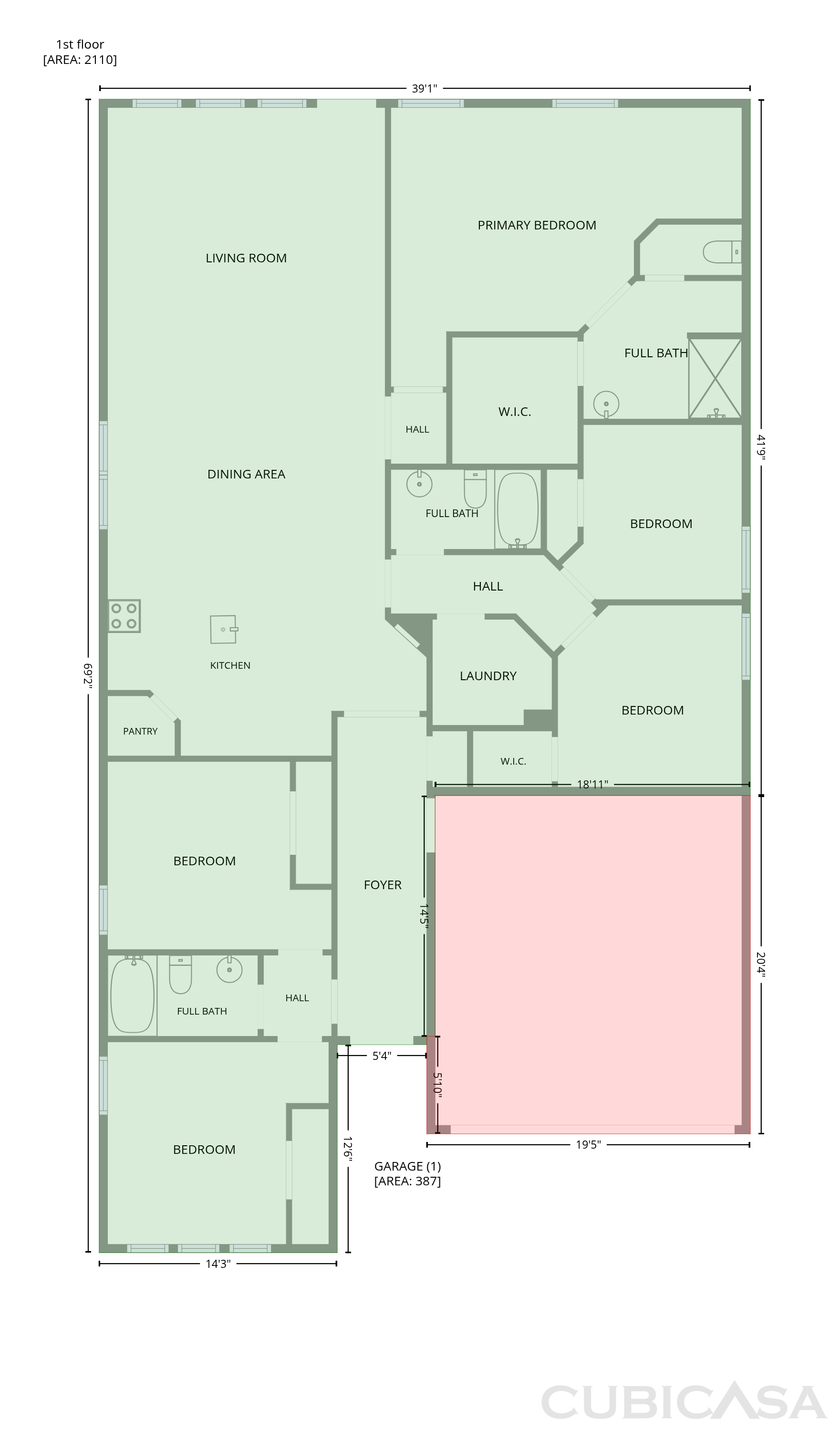 Main Floor of 8956 Devonshire Dr, Fort Worth, TX