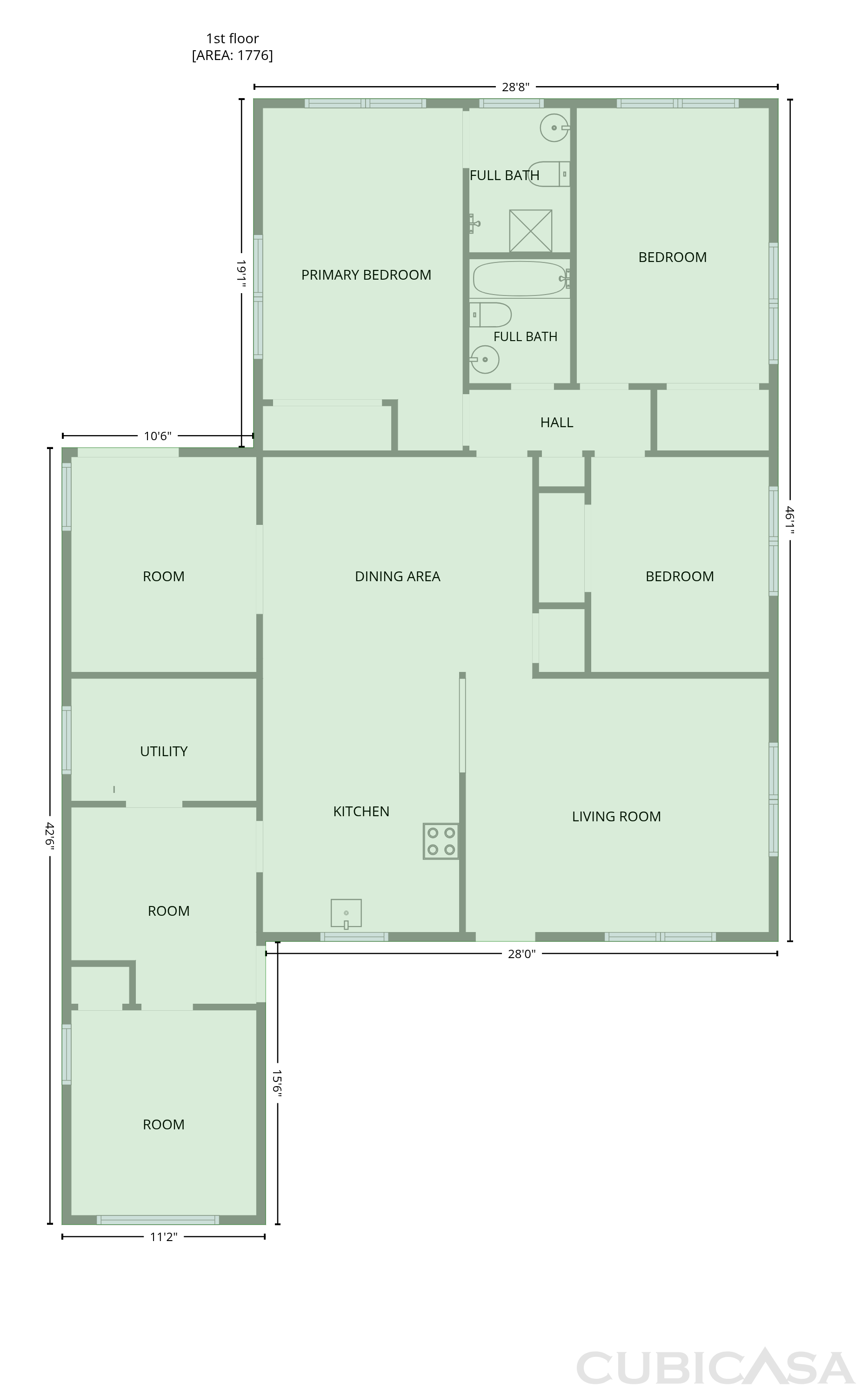 Main Floor of 4406 Lane Ave S, Jacksonville, FL