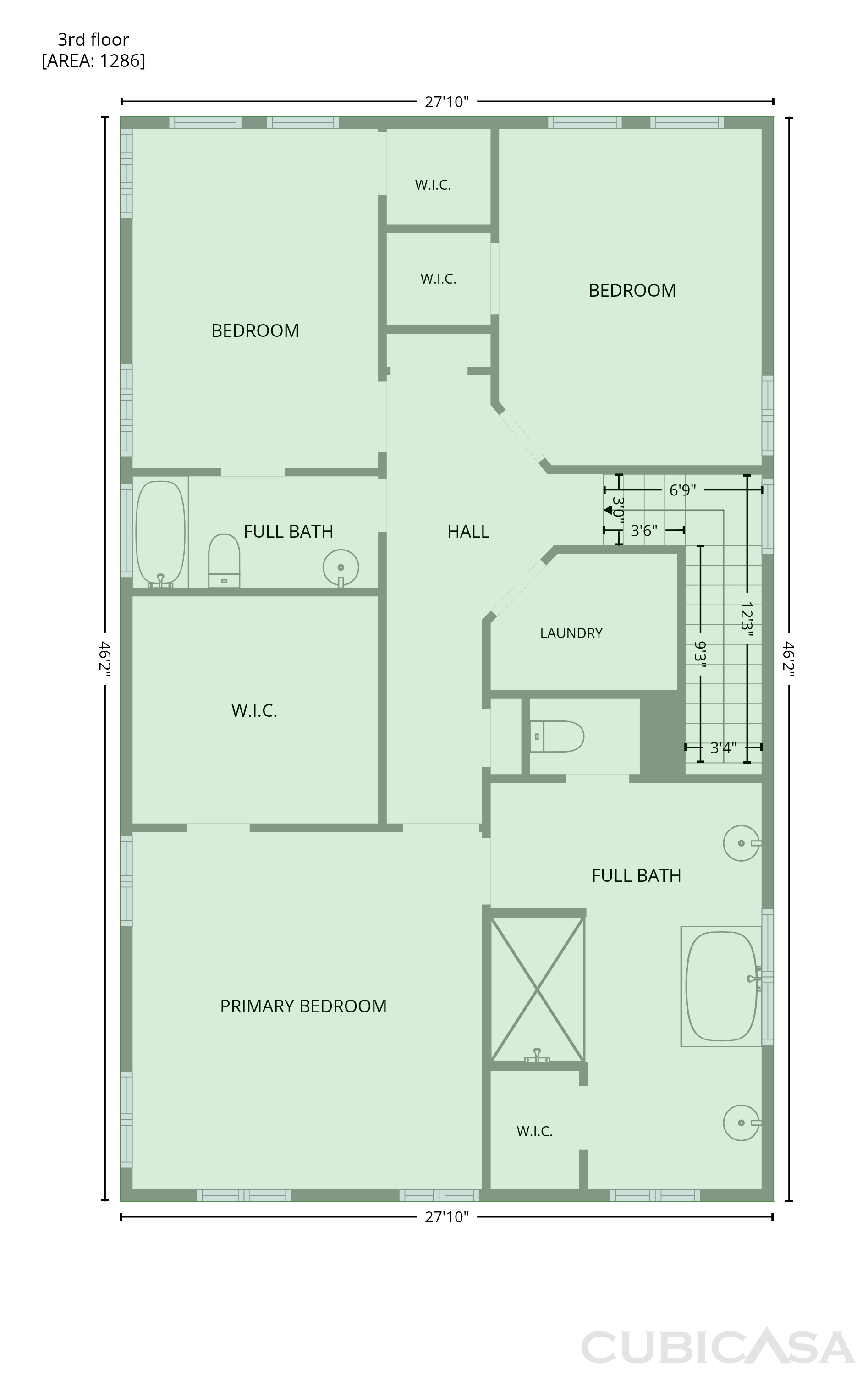 Third Floor of 5805 Edenbrooke Dr, Cumming, GA