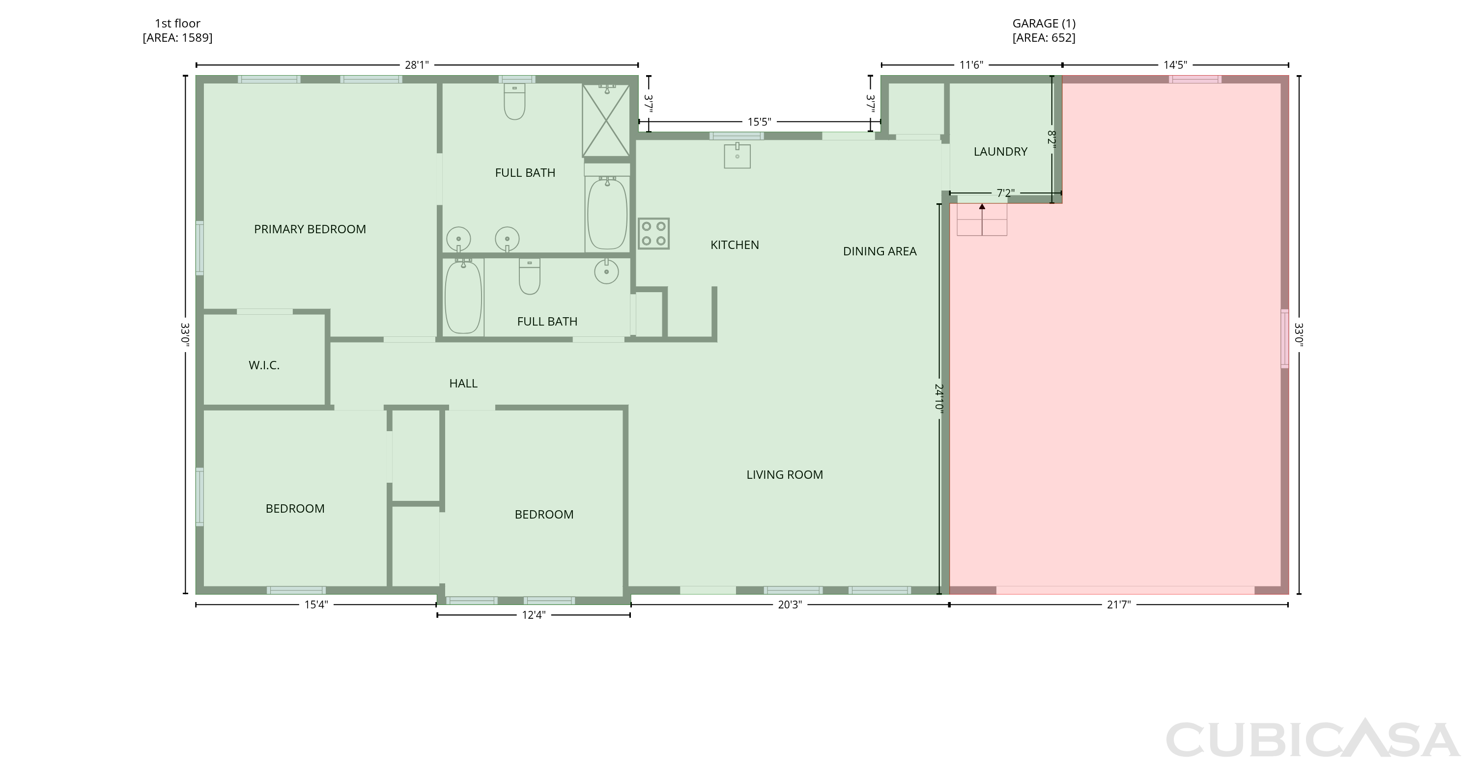 Main Floor of 201 Deerfield Ln, Carrollton, GA