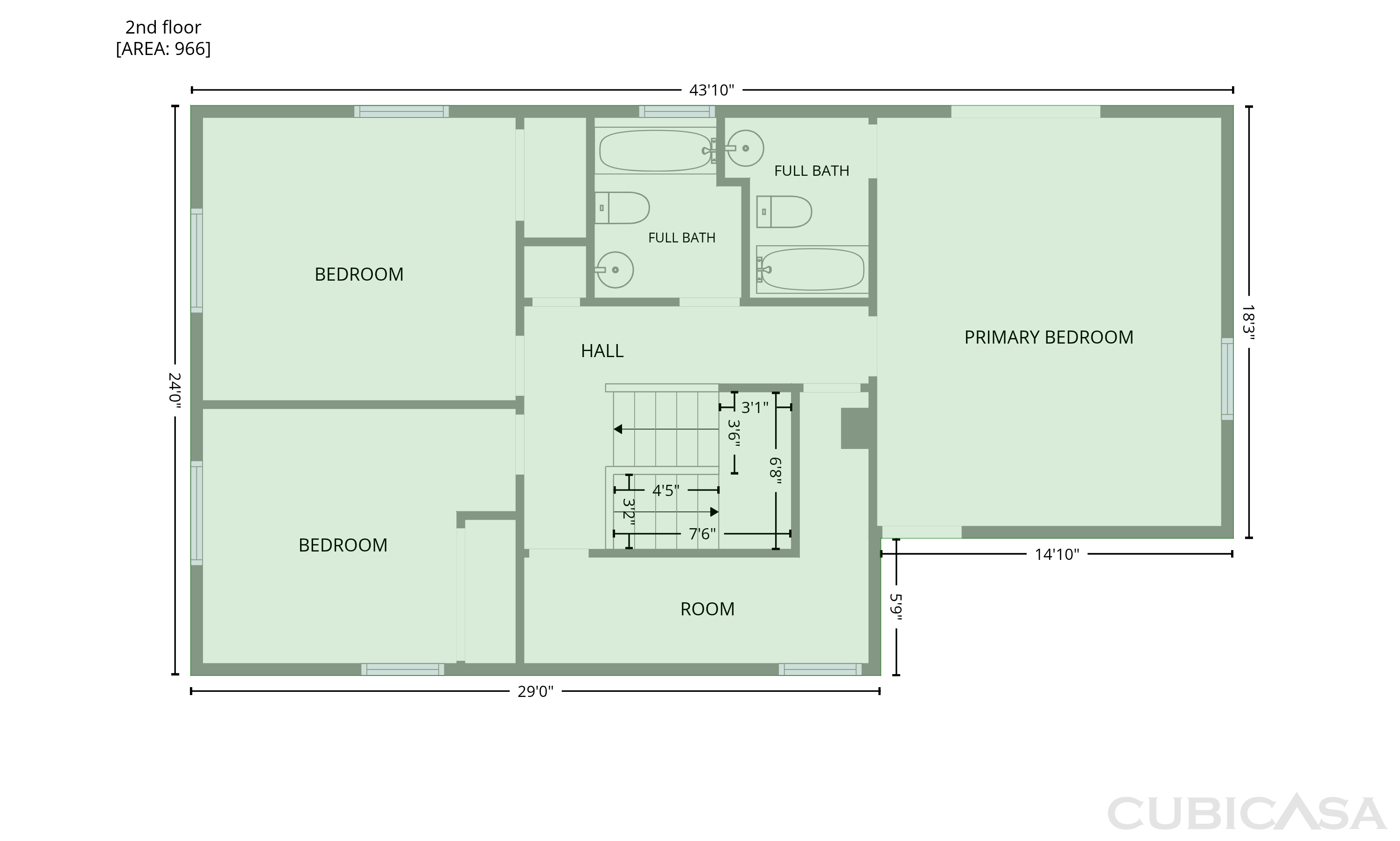 Second Floor of 662 Herndon Pkwy, Herndon, VA