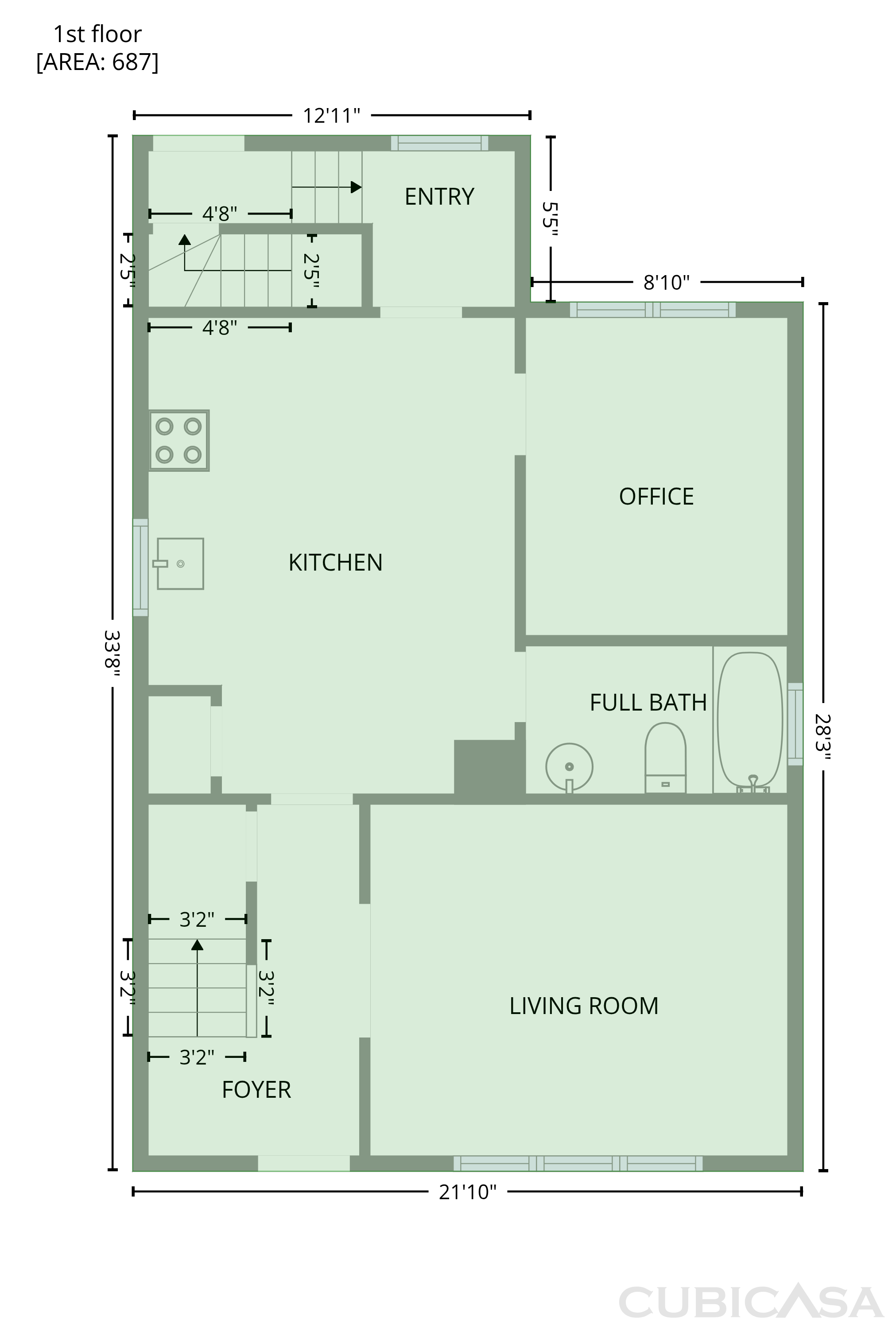 Second Floor of 15 Arverne Ter, Irvington, NJ