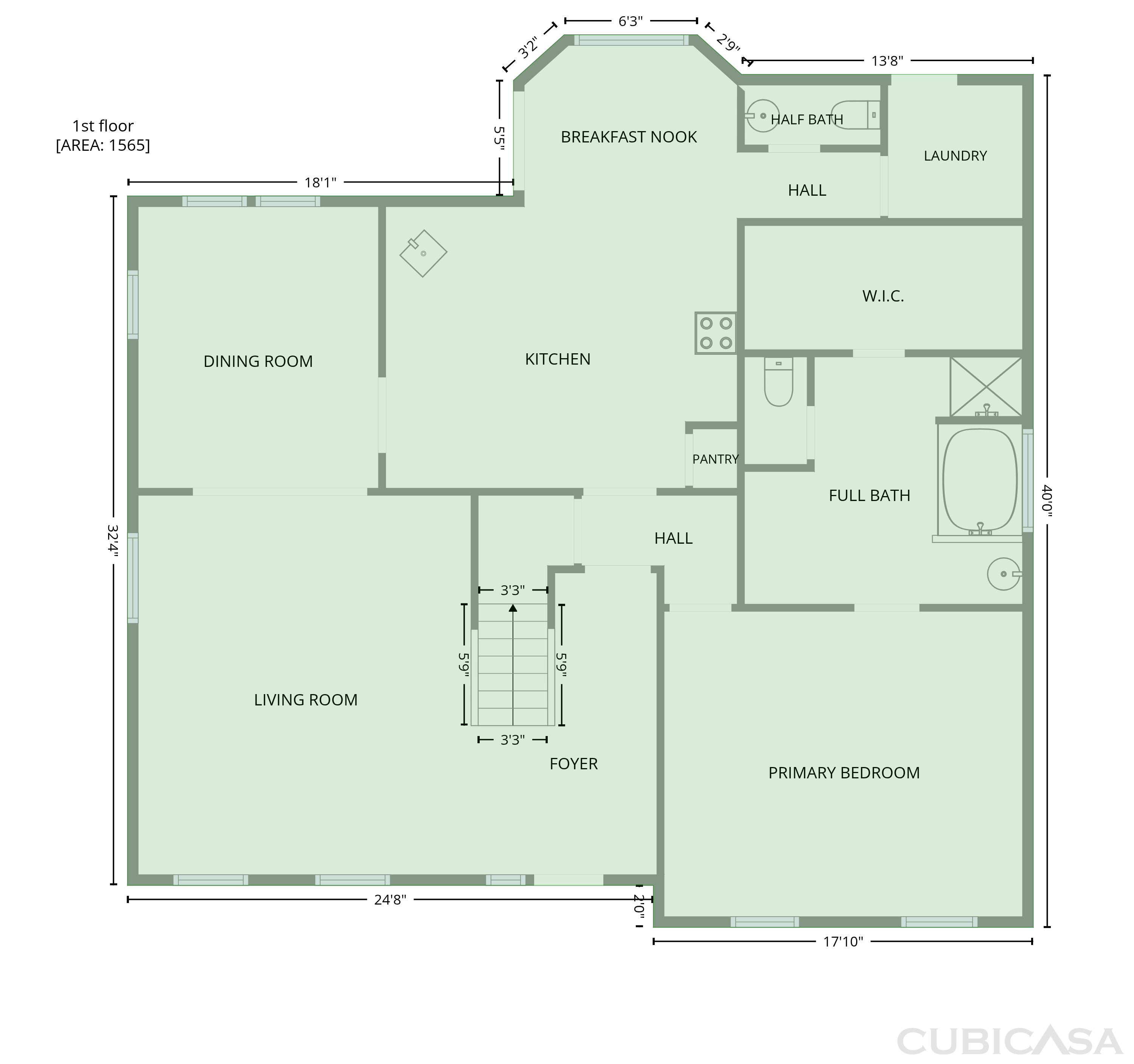 Main Floor of 2854 Everett Dr, Friendswood, TX