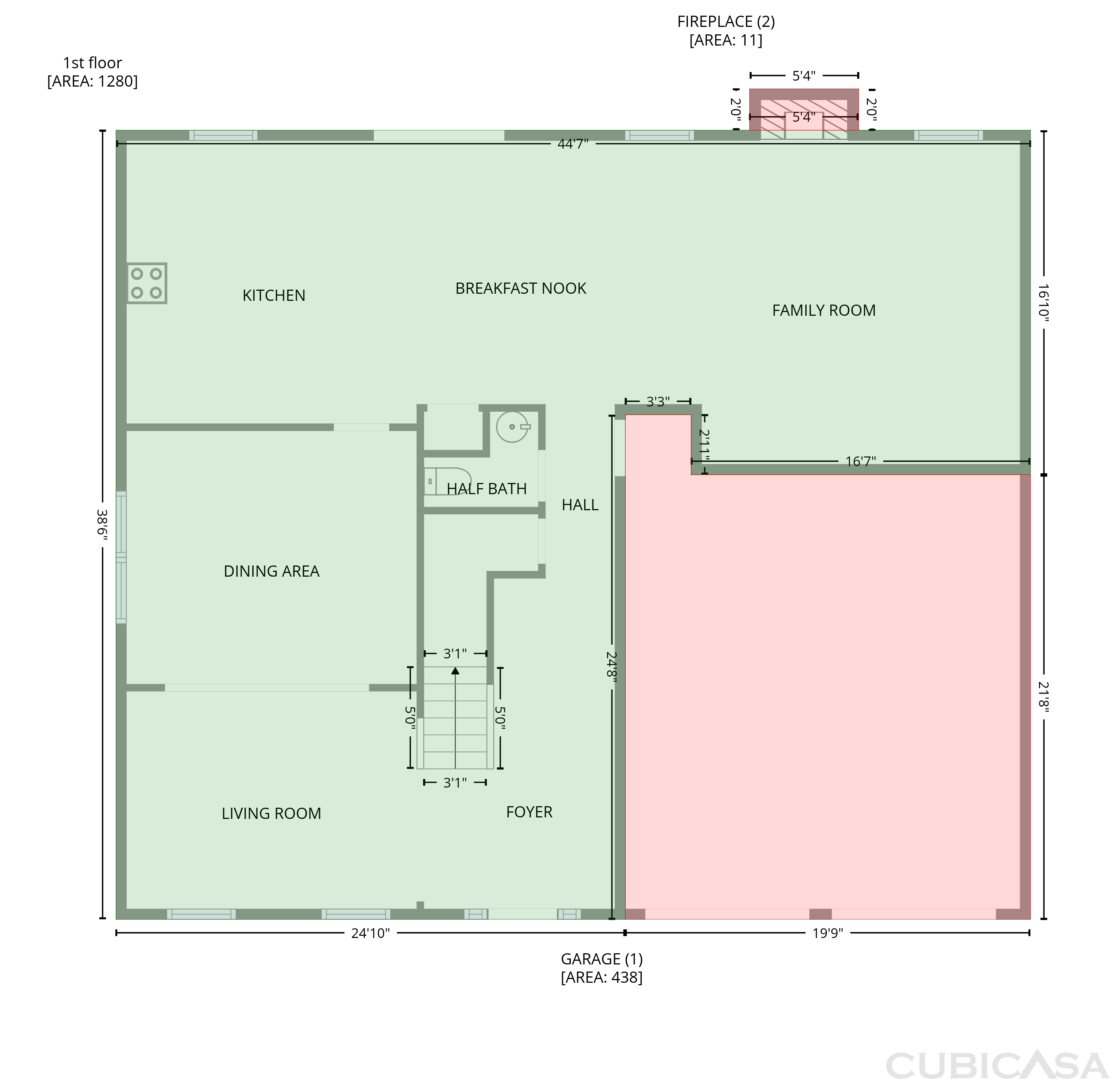 Main Floor of 4003 Duran Ln, Auburn, GA