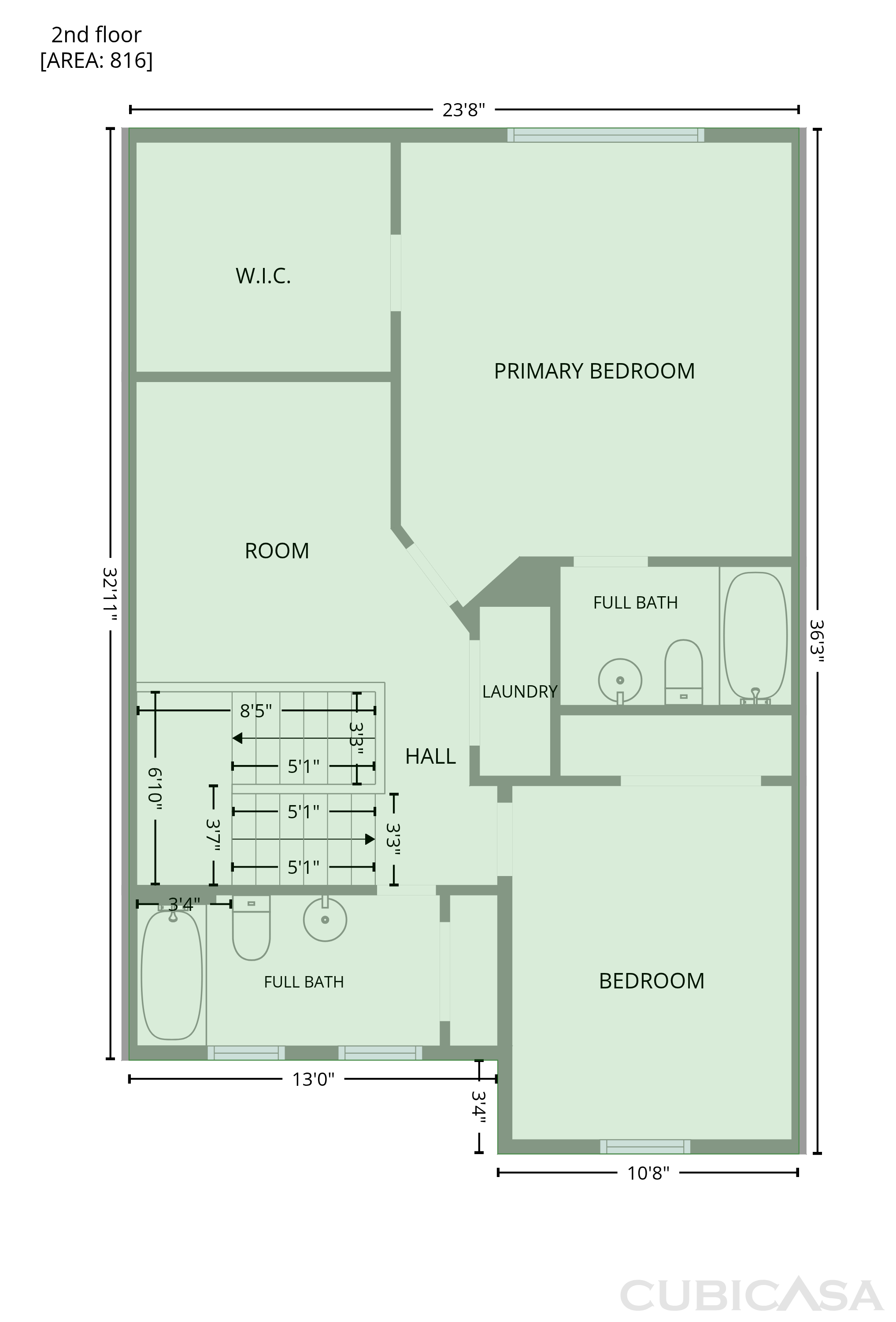 Third Floor of 1132 SW Arborfair Dr, Lees Summit, MO