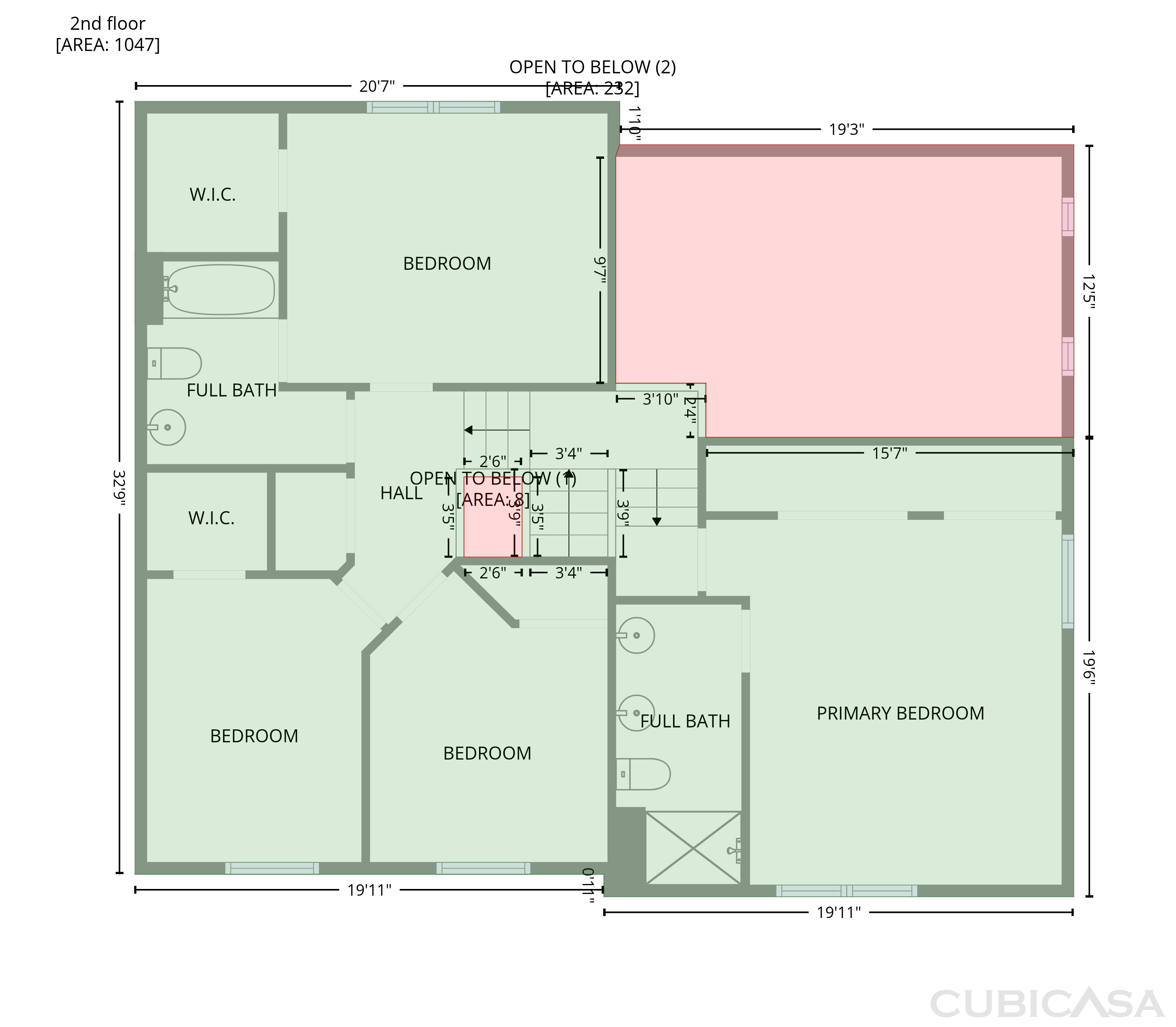 Second Floor of 7457 Streamwood Dr, Ypsilanti, MI