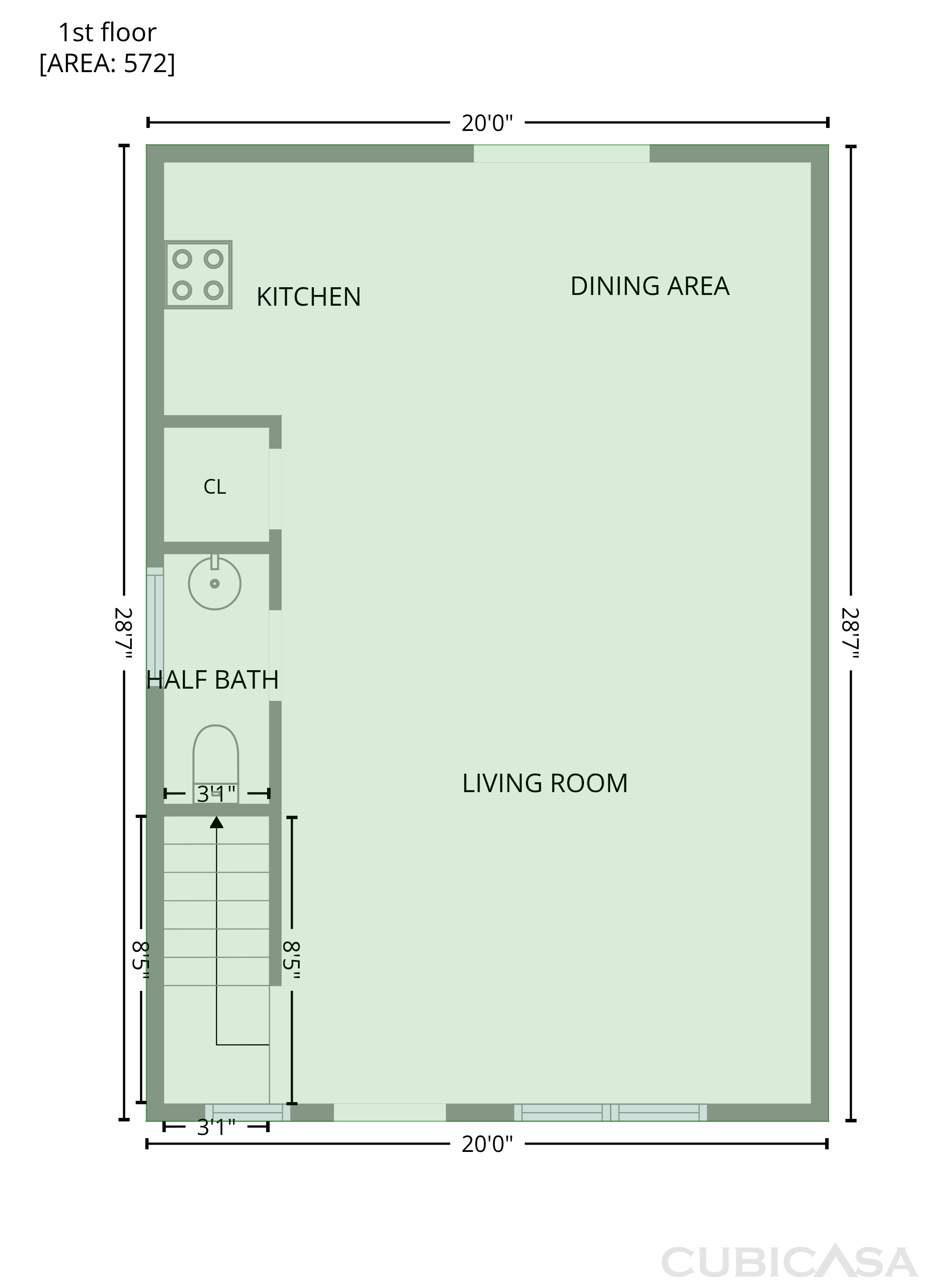 Main Floor of 210 Congaree River Dr, Summerville, SC