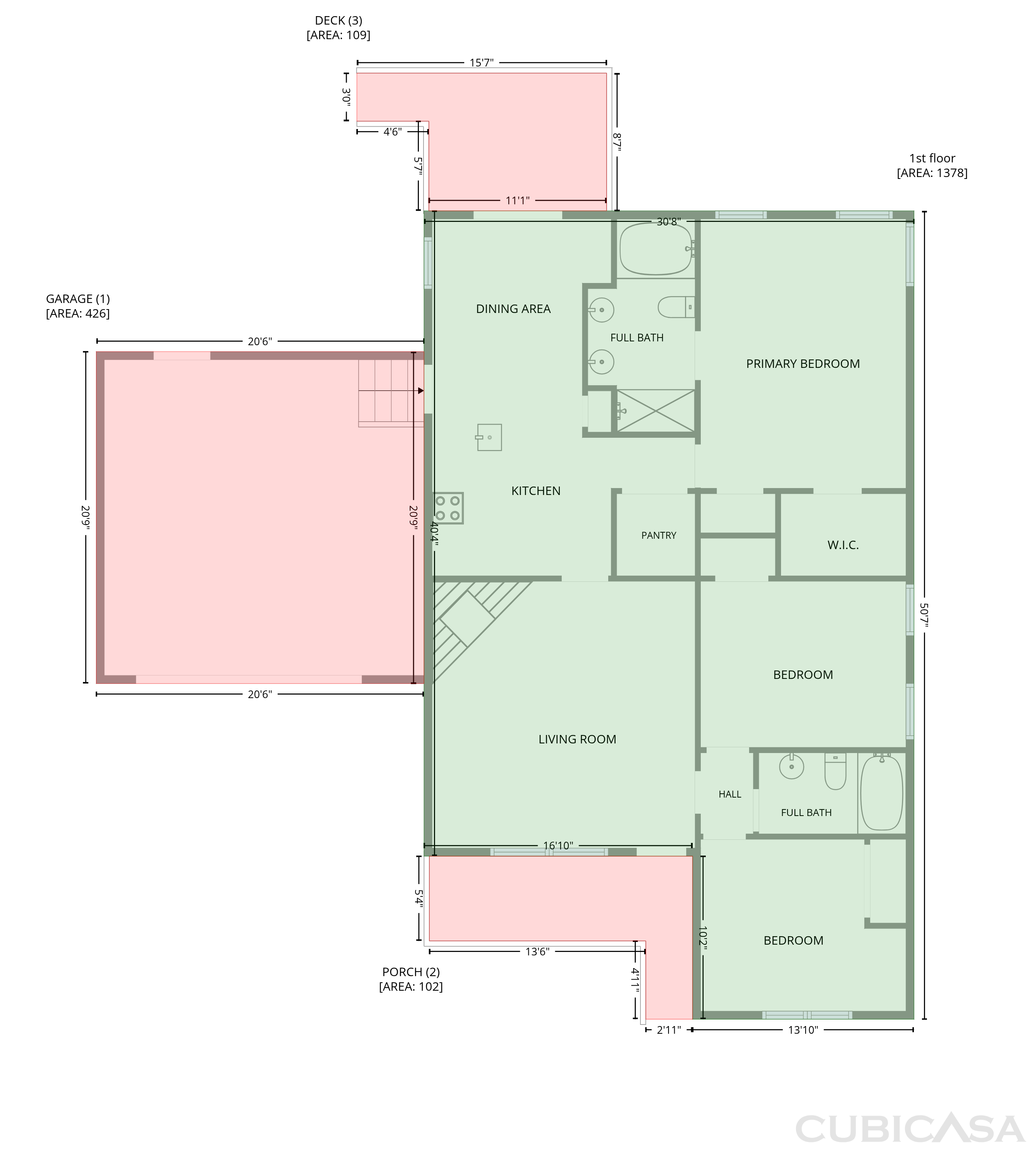 Main Floor of 208 Settlers Pointe Dr, Pikeville, NC