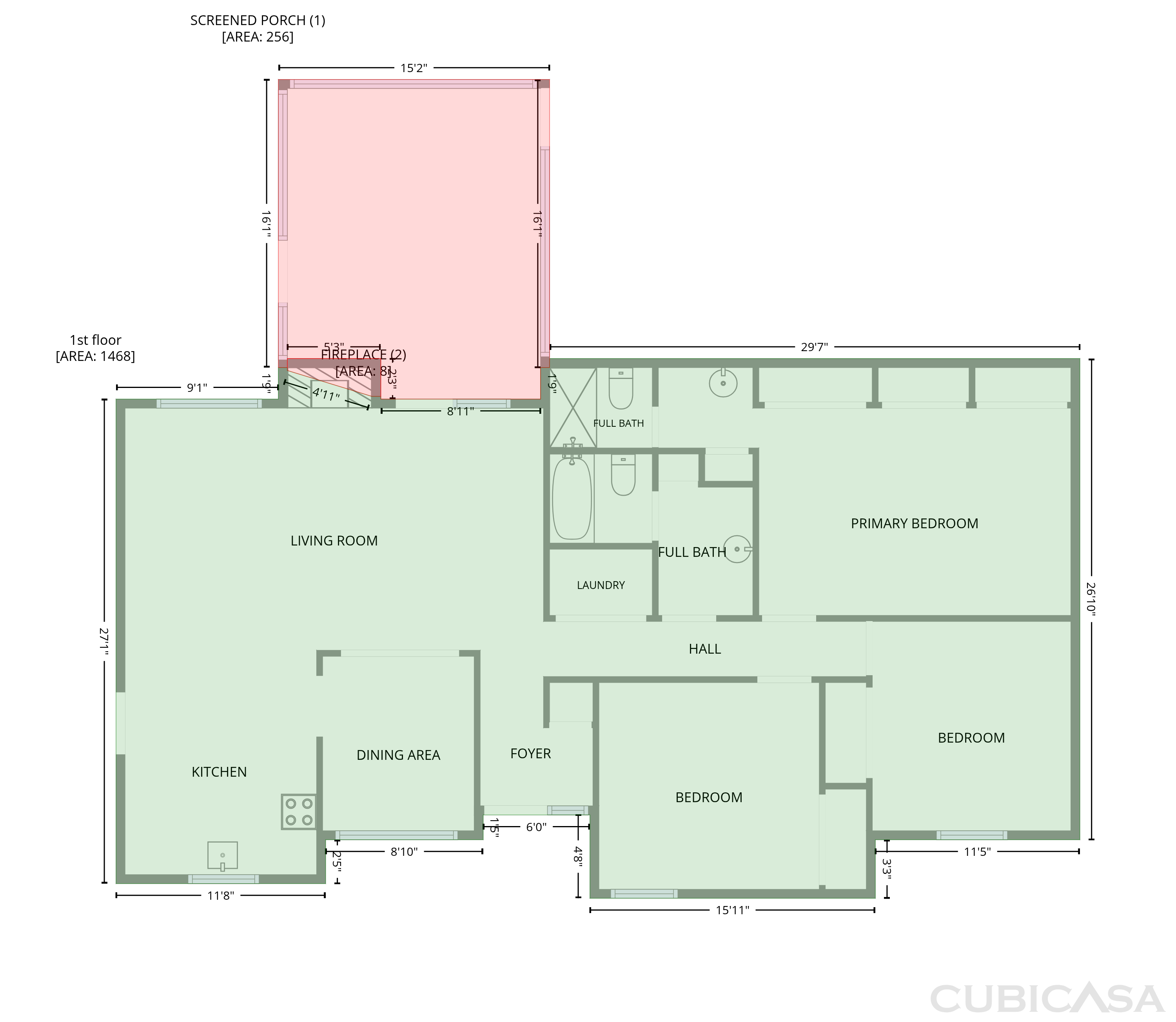 Main Floor of 108 W Lake Dr, Lexington, SC