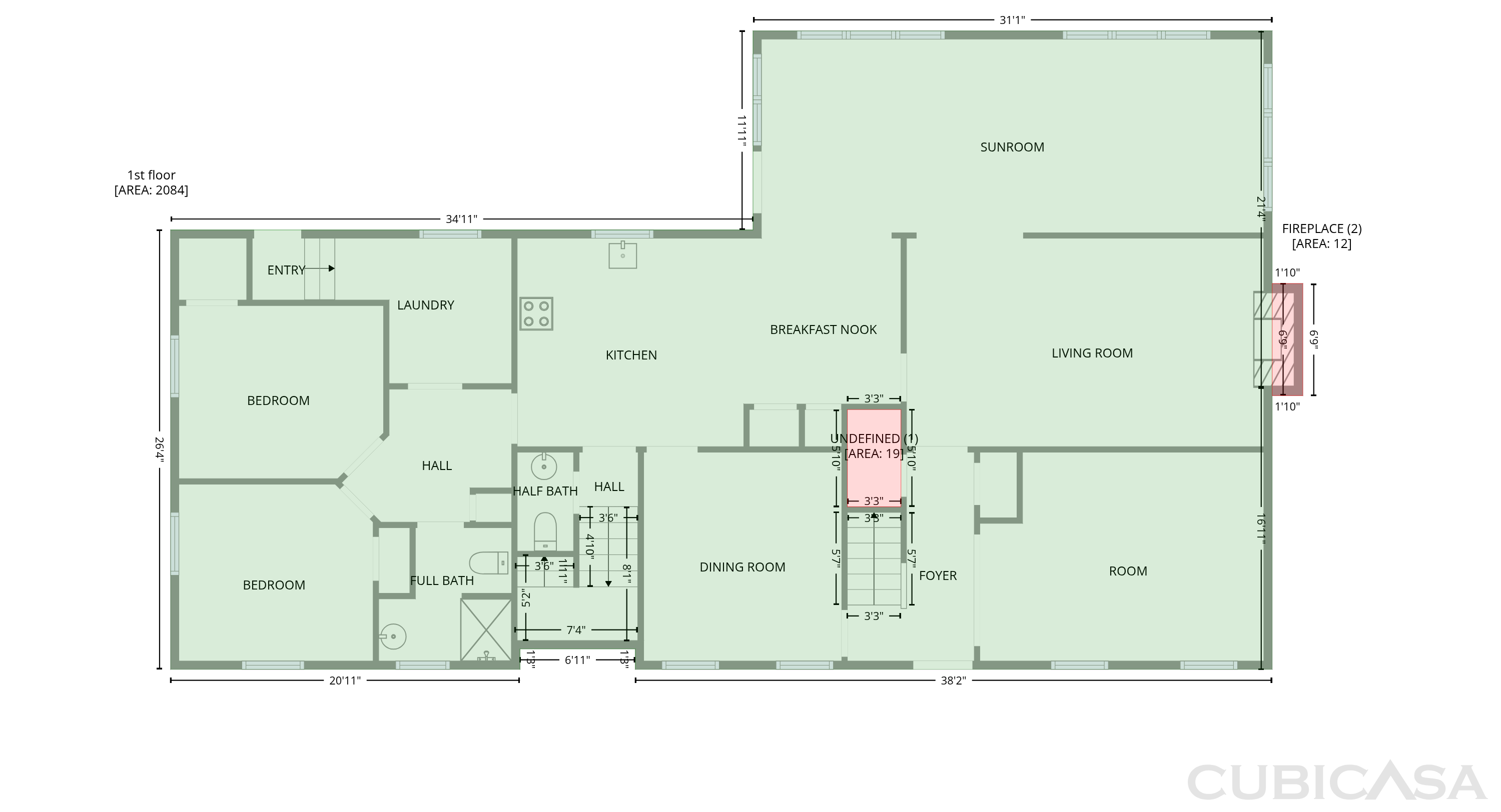 Main Floor of 8201 Yolanda Rd, Henrico, VA