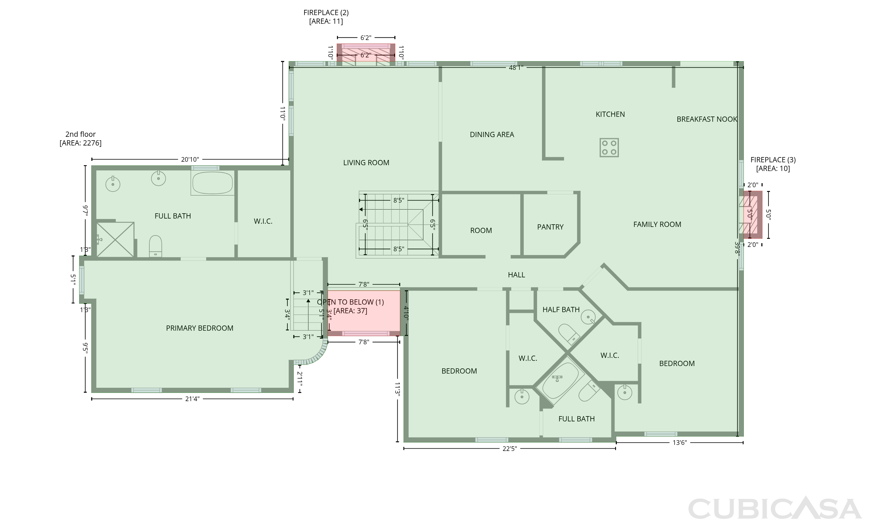Second Floor of 7030 Willowick Dr, Brentwood, TN