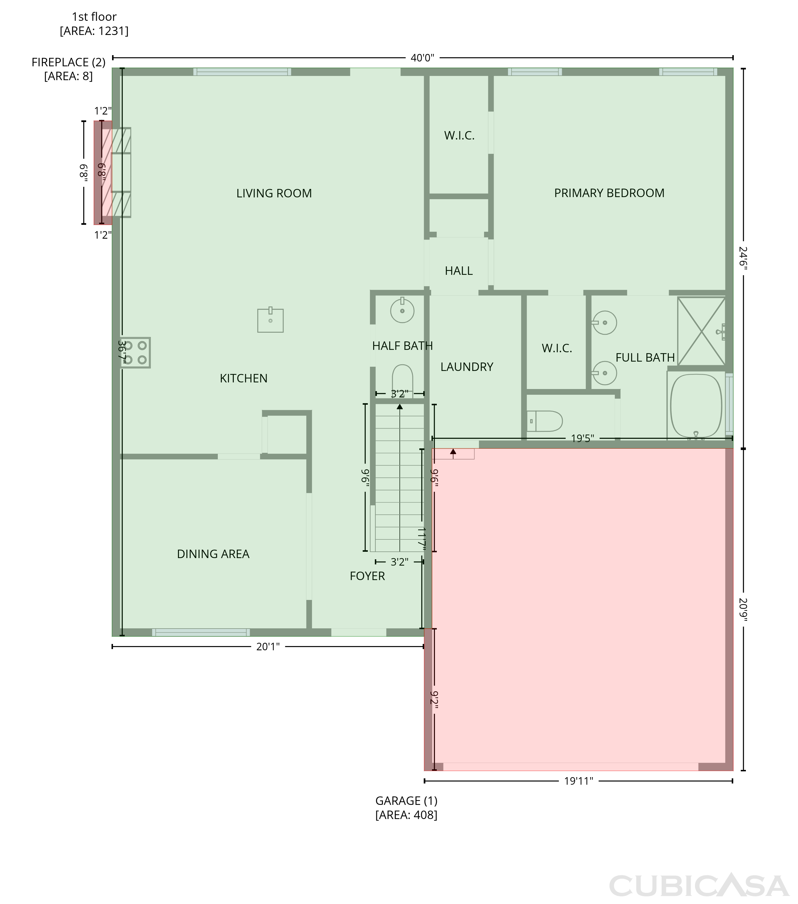 Main Floor of 3113 Bromley Way, Antioch, TN