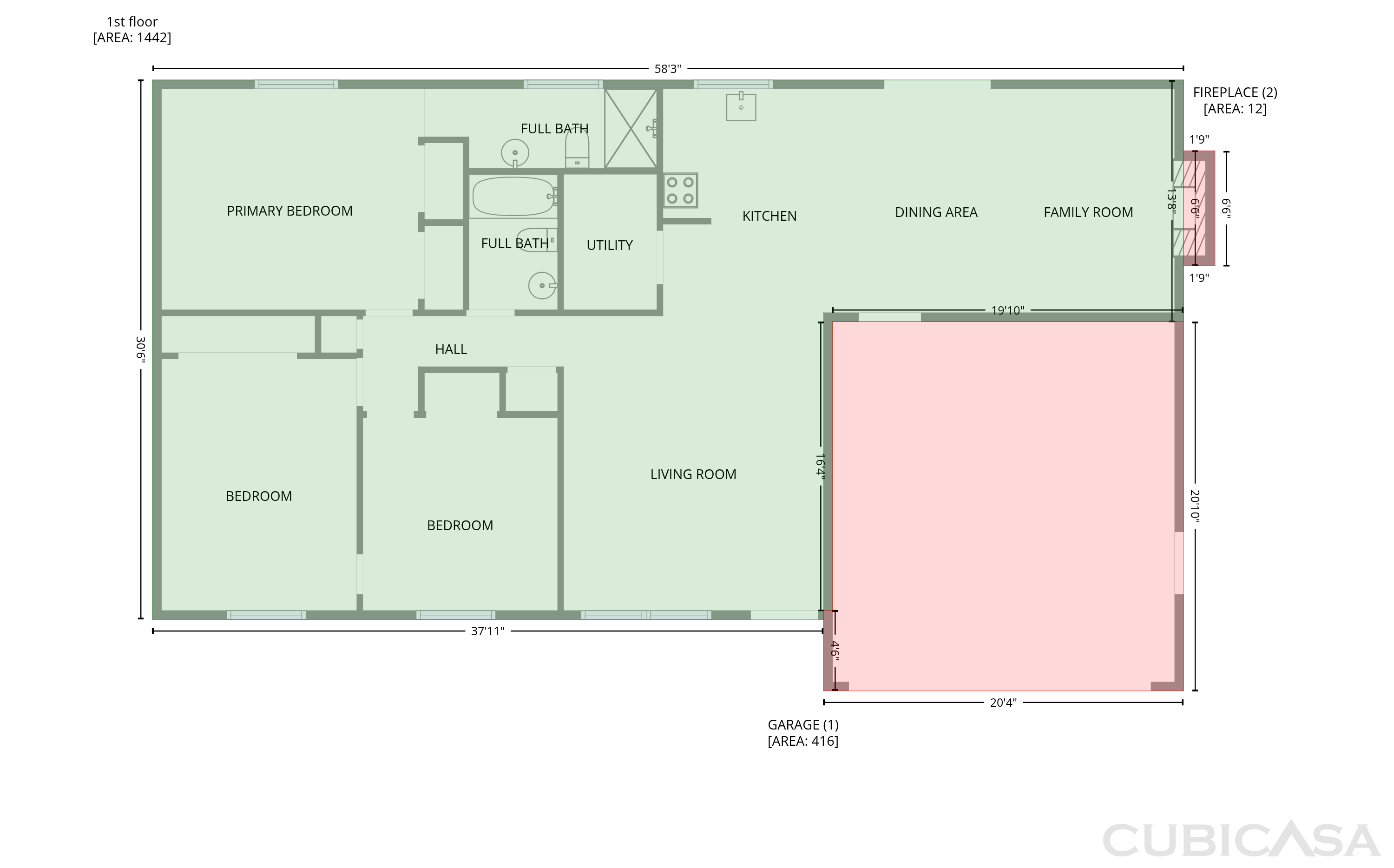 Main Floor of 8058 Cherrybark Dr, Indianapolis, IN