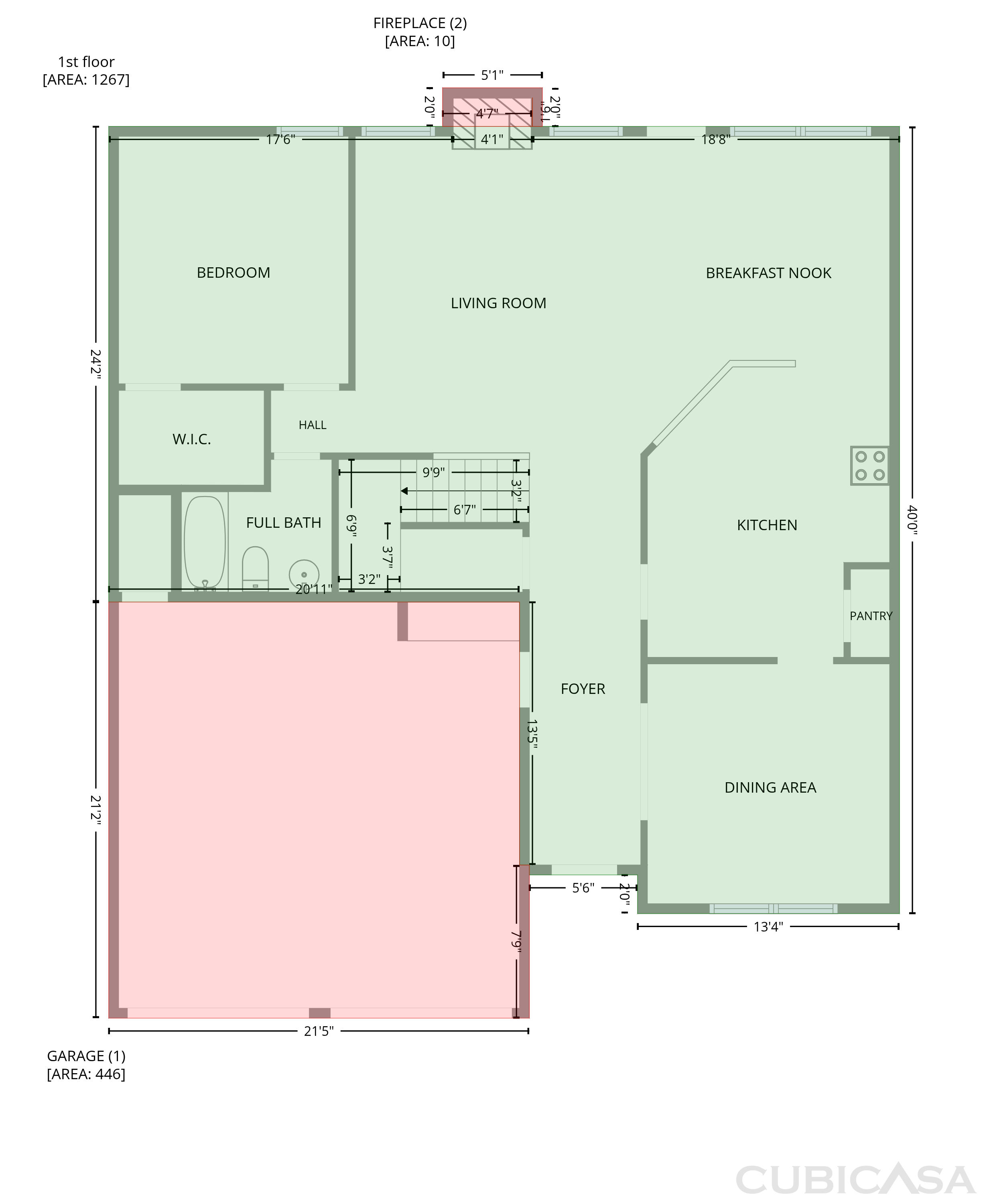 Main Floor of 157 Ashbury Cir, Dallas, GA