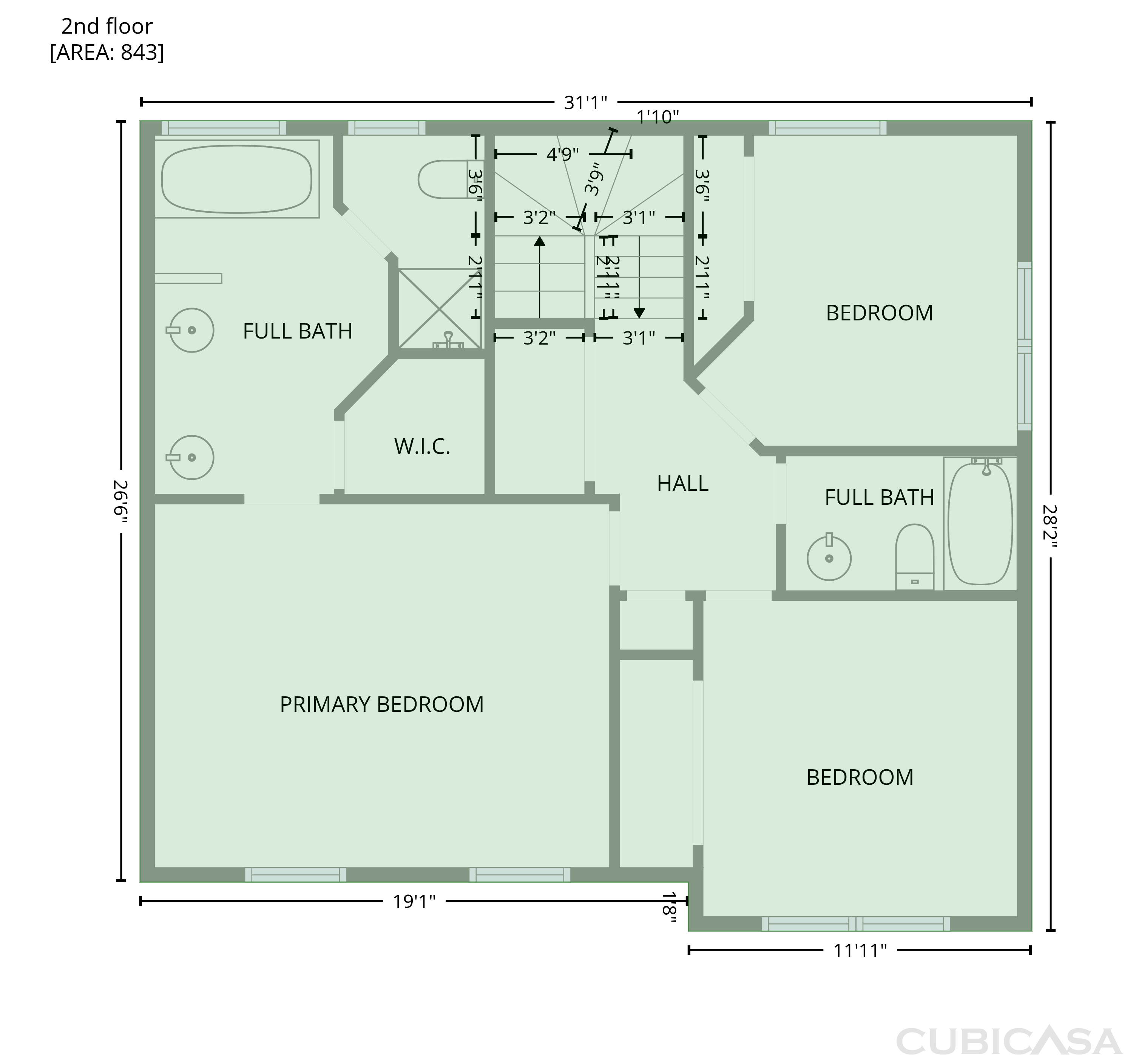Third Floor of 5747 Rex Mill Crk, Rex, GA