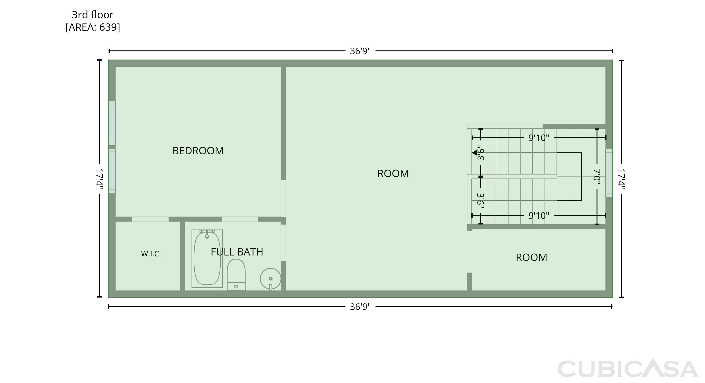 Third Floor of 93 Spring Crest Dr, Angier, NC