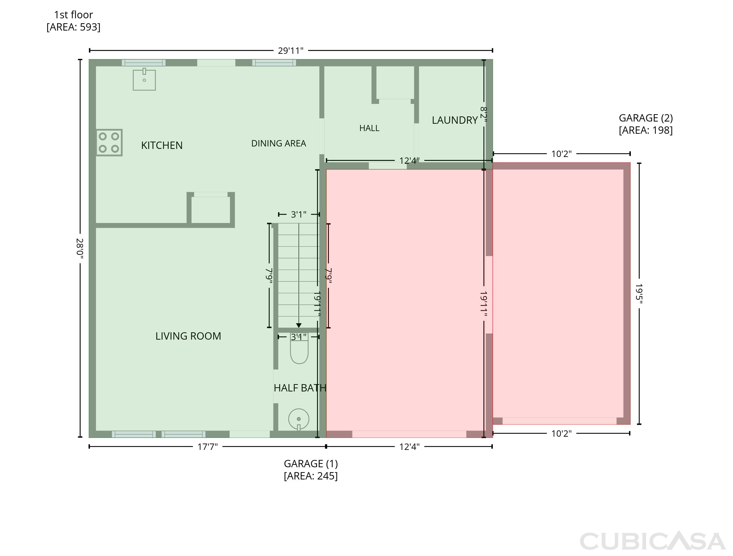 Main Floor of 3413 Winslow Dr, Charlotte, NC