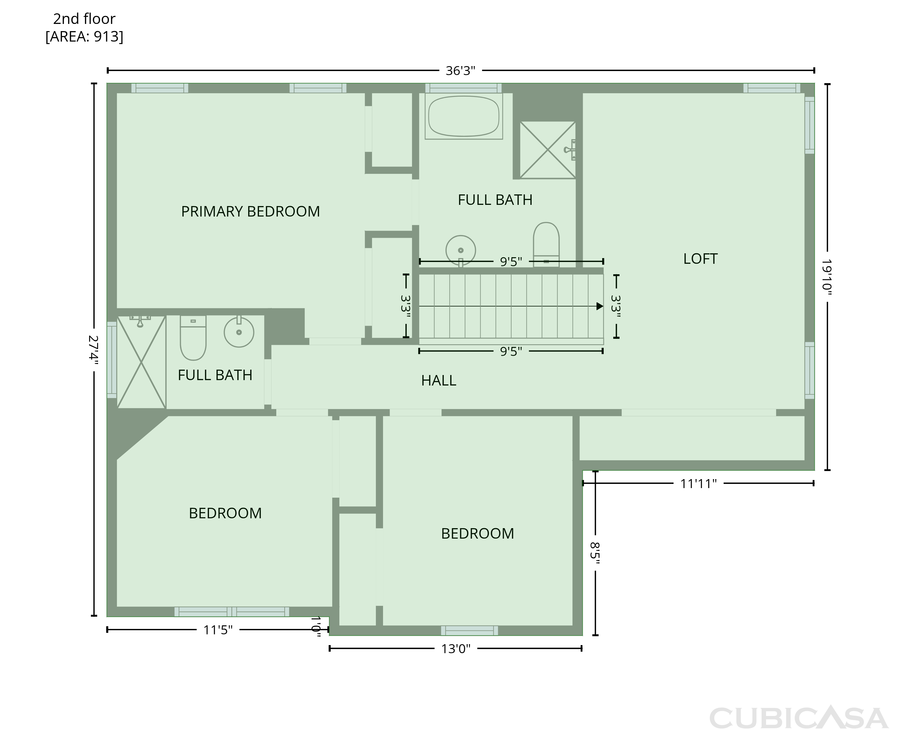 Second Floor of 6032 Briggs Dr, Charlotte, NC
