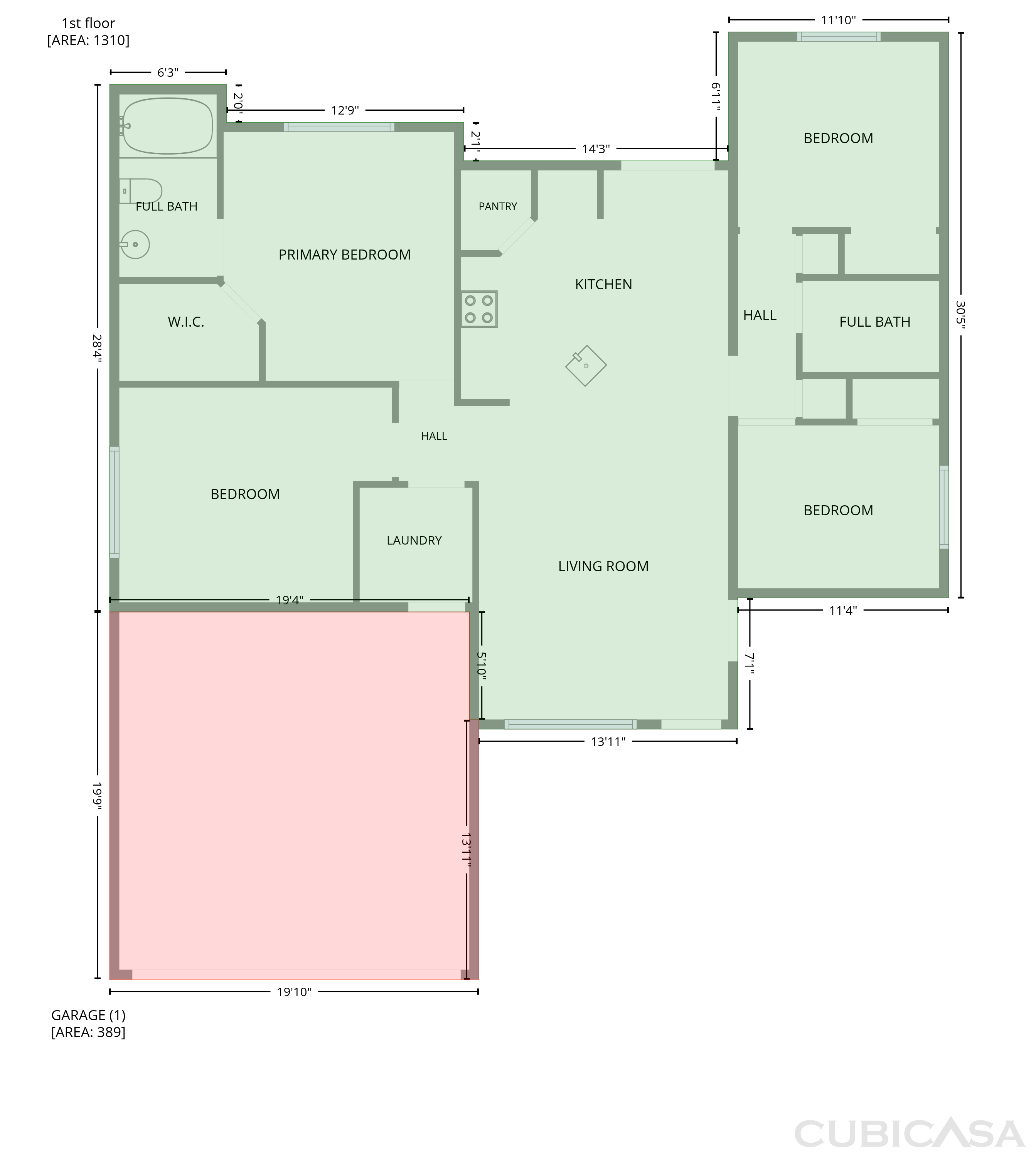 Main Floor of 2059 N Eureka Ave, Meridian, ID