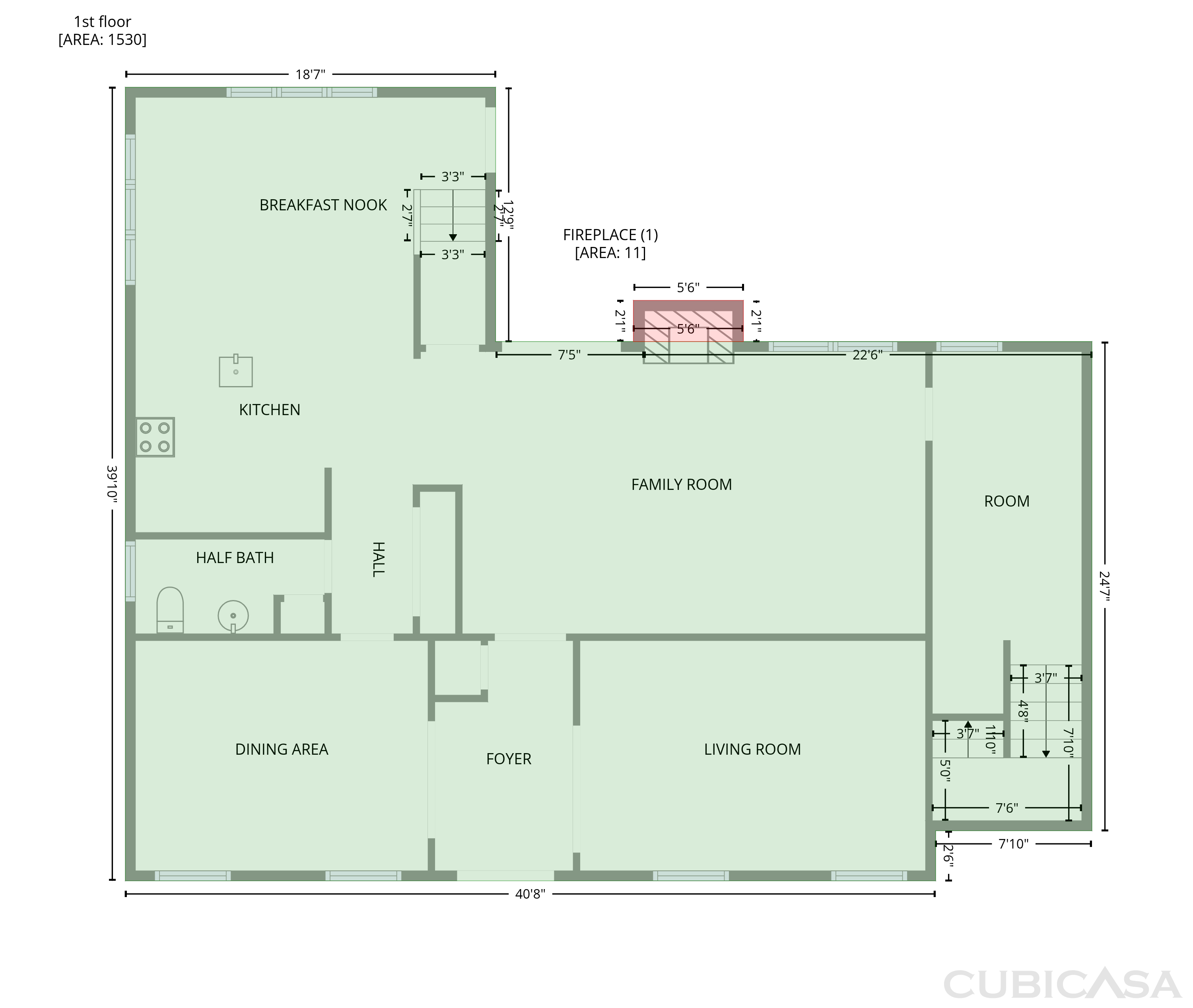 Main Floor of 5517 W Bay Ct, Midlothian, VA
