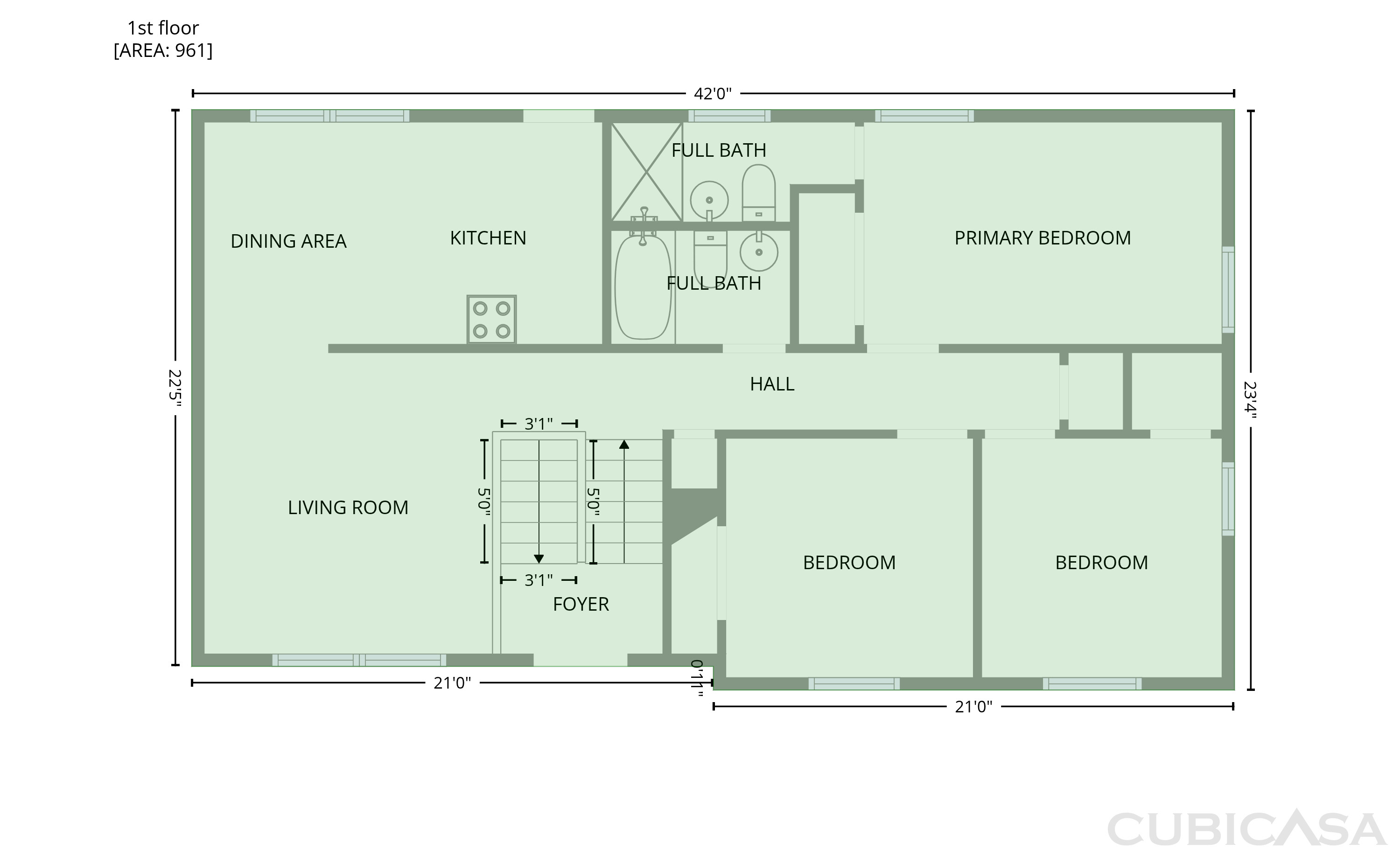 Second Floor of 1212 2nd Ave SW, Alabaster, AL