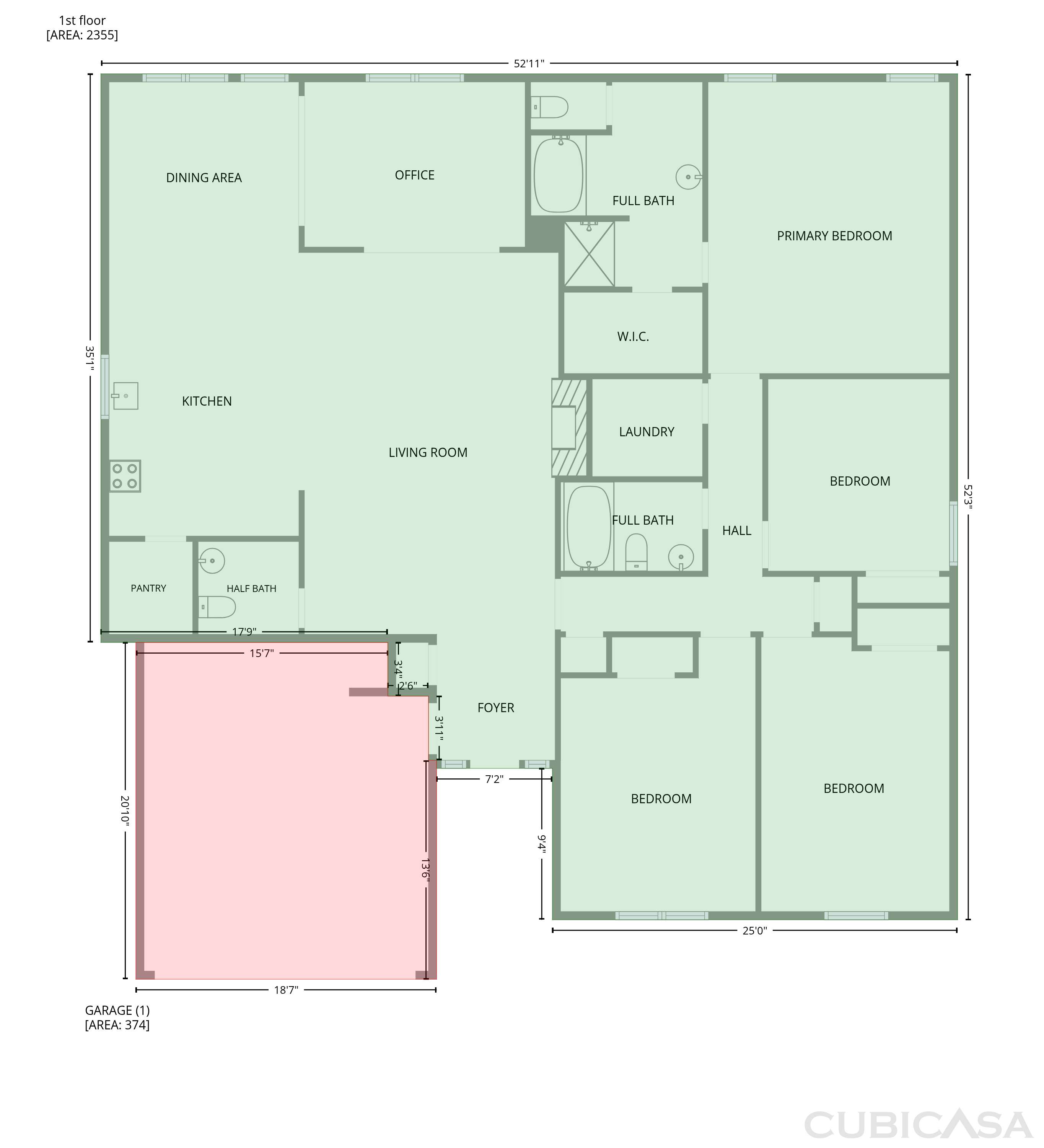 Main Floor of 231 Camp Ct, Bethlehem, GA
