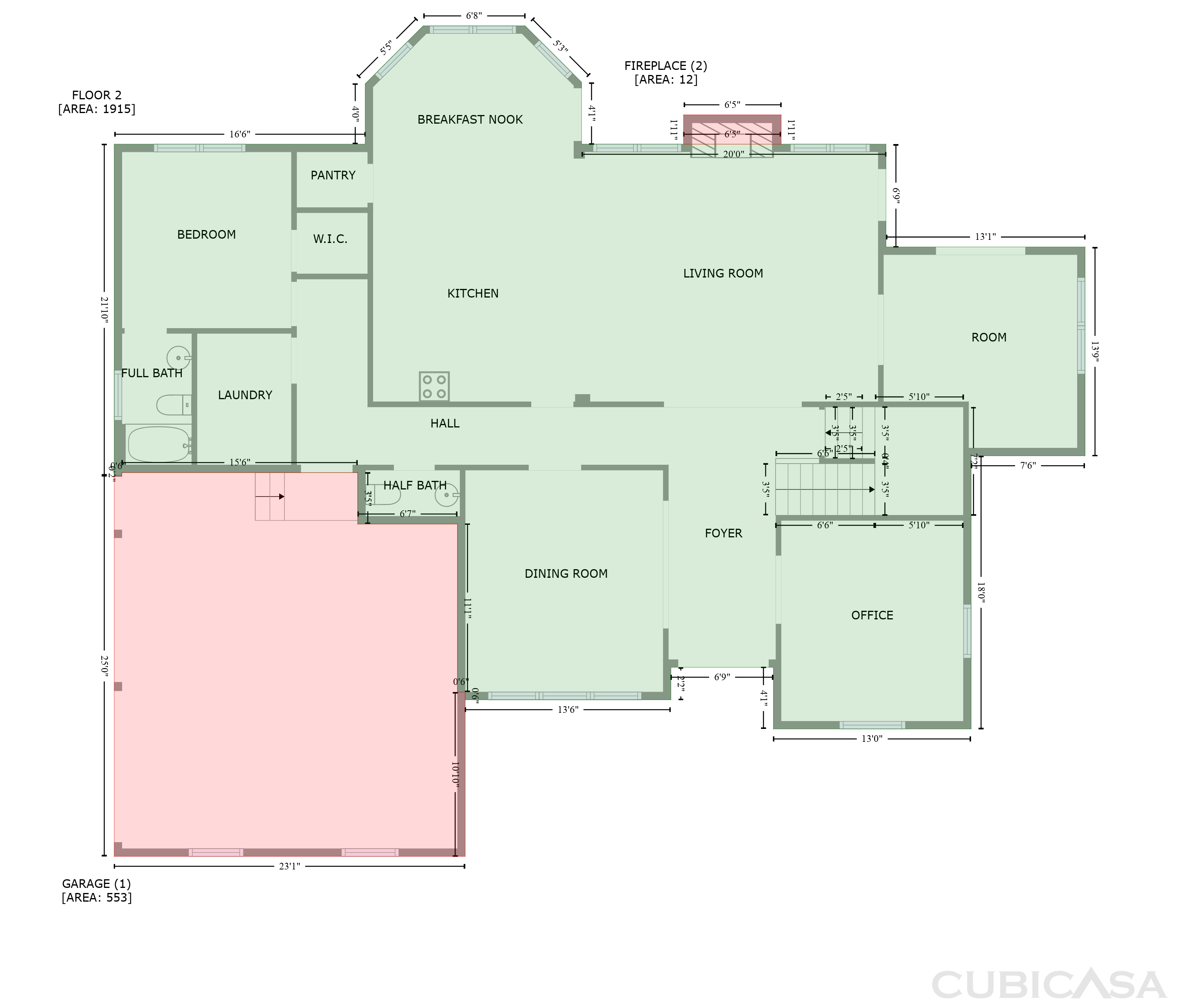 Second Floor of 116 Crosscreek Dr, Columbia, SC