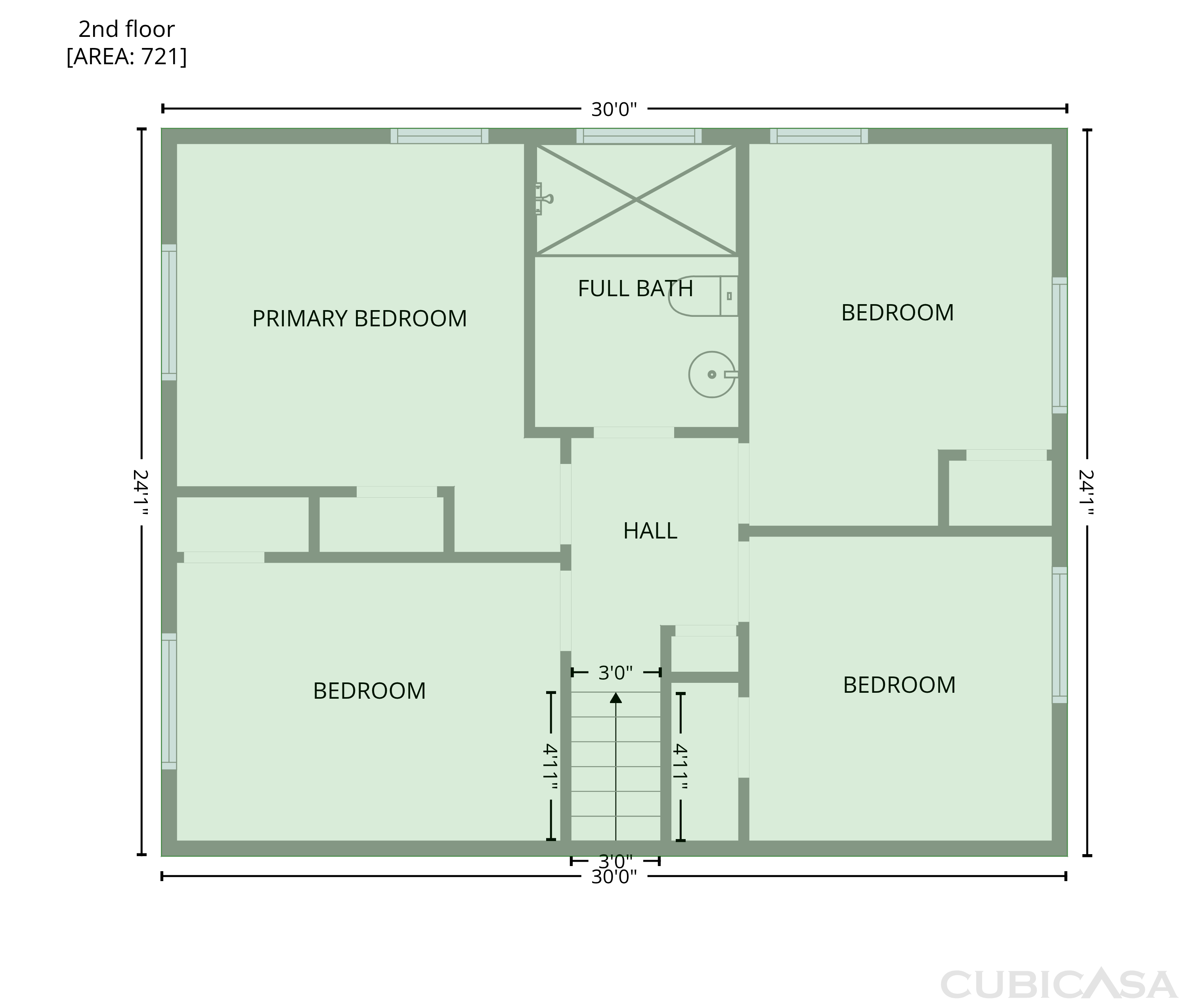 Third Floor of 25142 Deerfield Dr, North Olmsted, OH